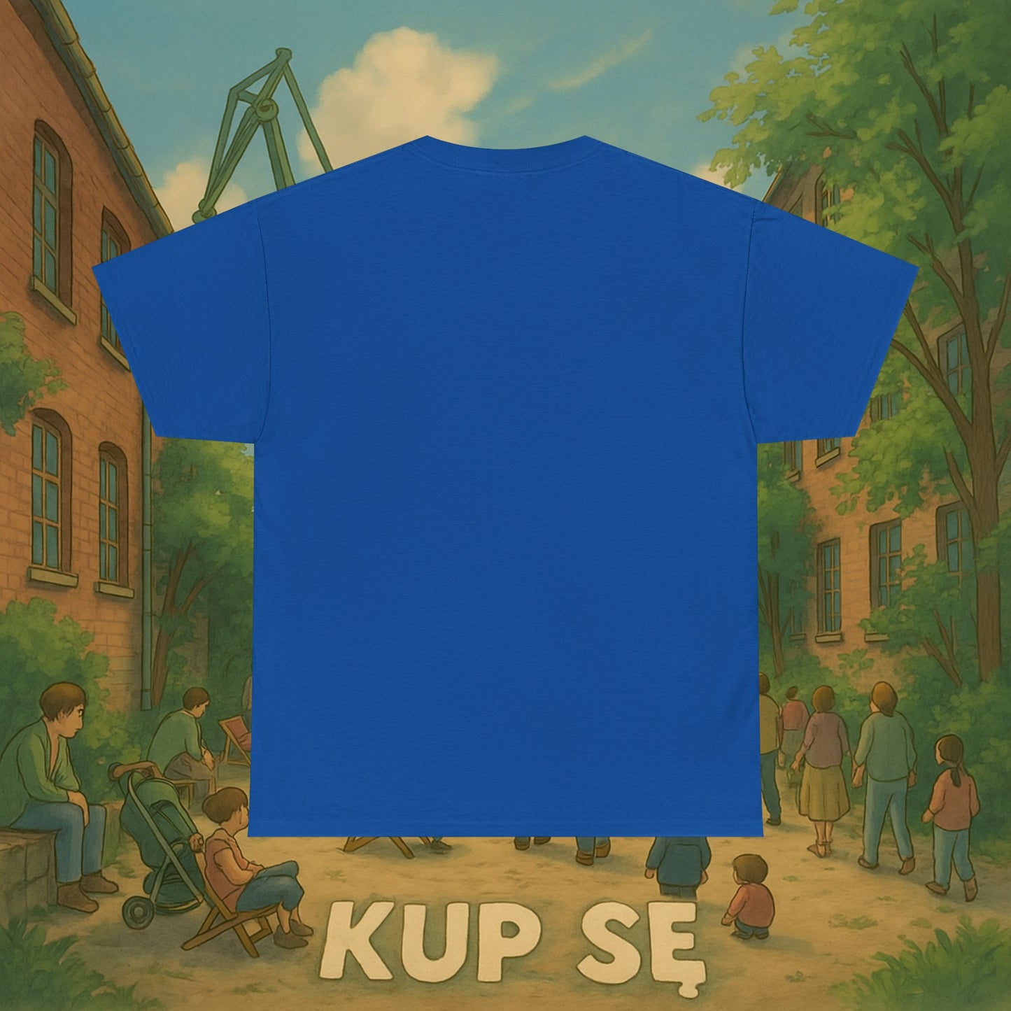 KupSe Baltic Wave Style t-shirt - Unisex Heavy Cotton Tee