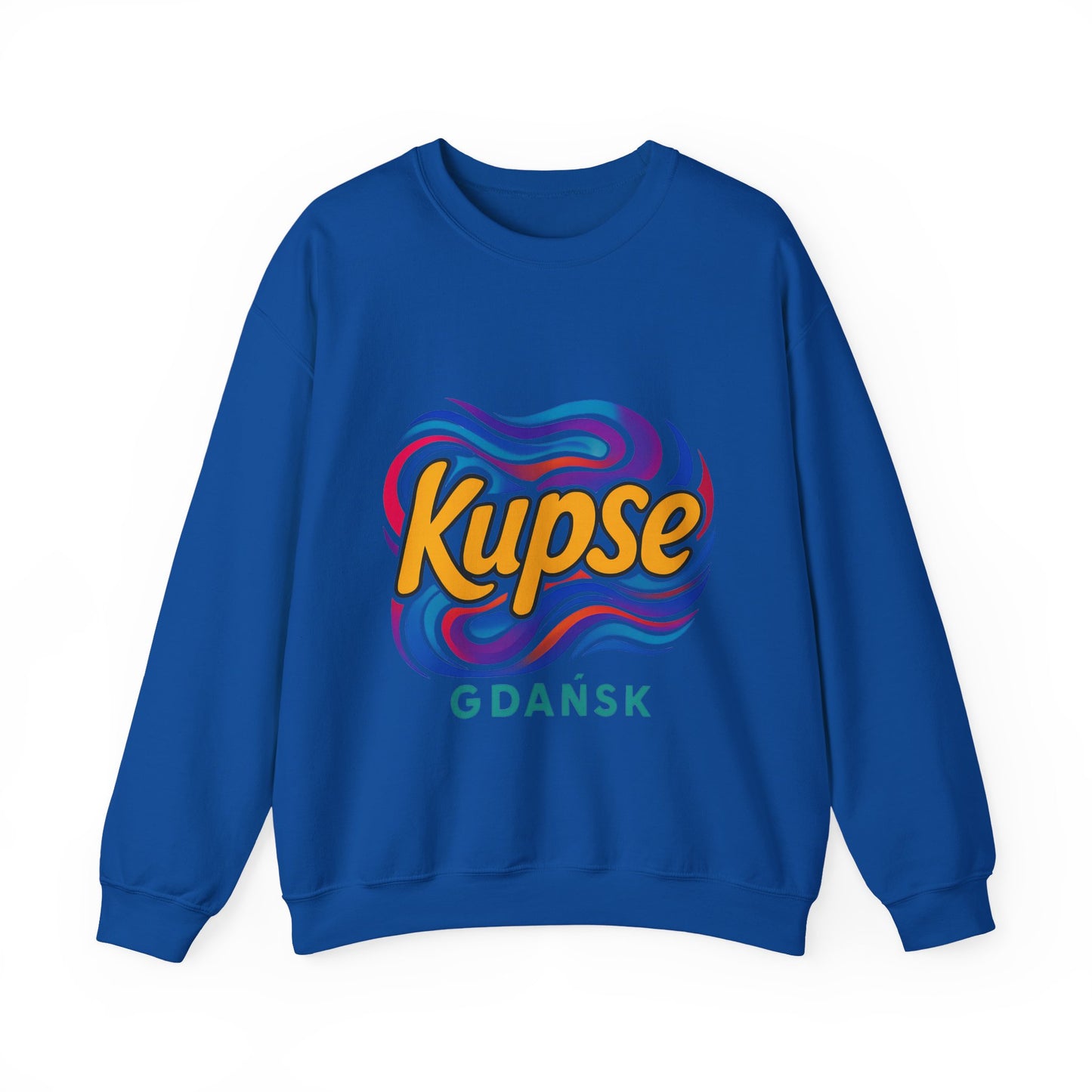 Bluza unisex z grafiką Kup Se Acid2 – klasyczny crewneck i miejski styl
