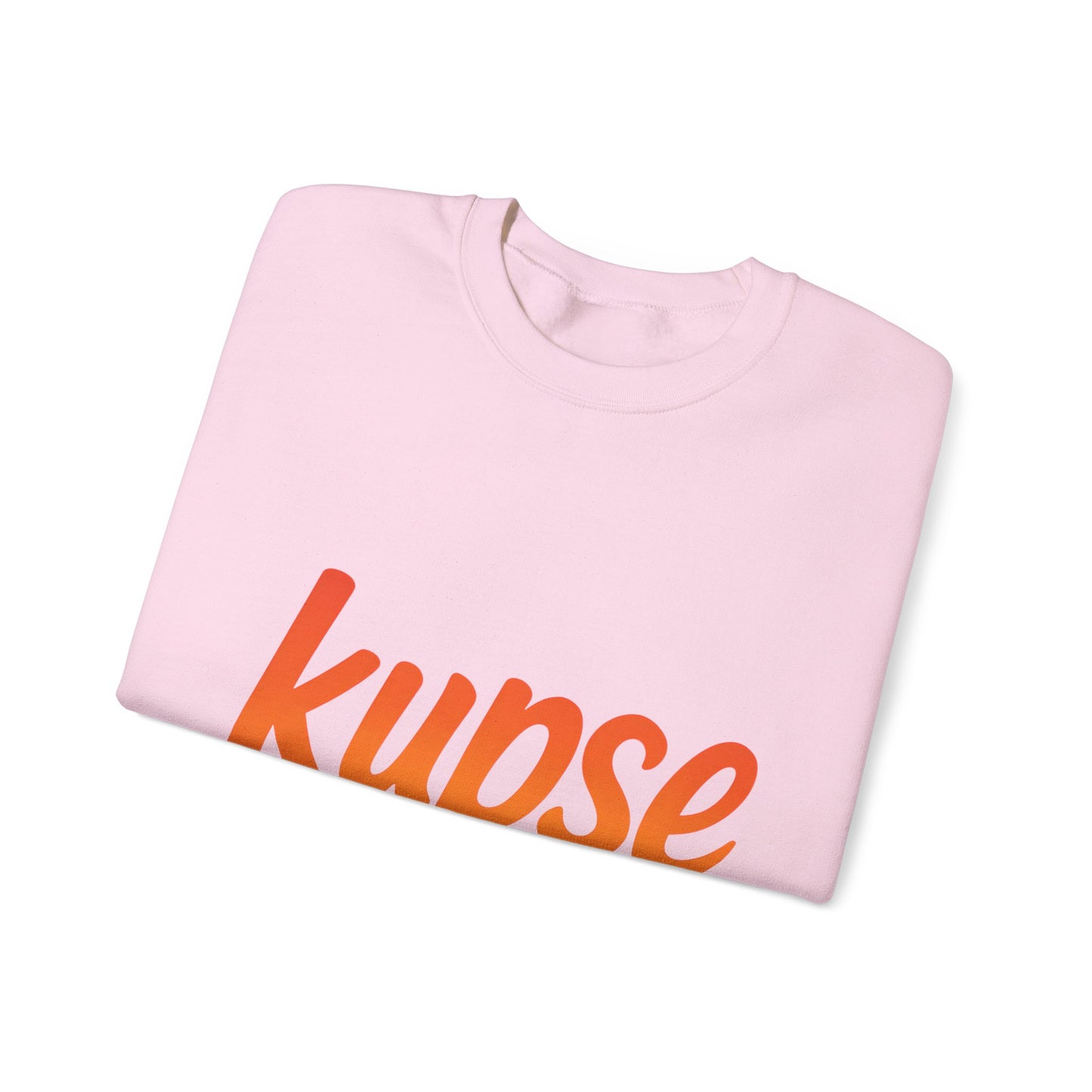 Bluza unisex z grafiką Kup Se Logo Orange – klasyczny crewneck i miejski styl