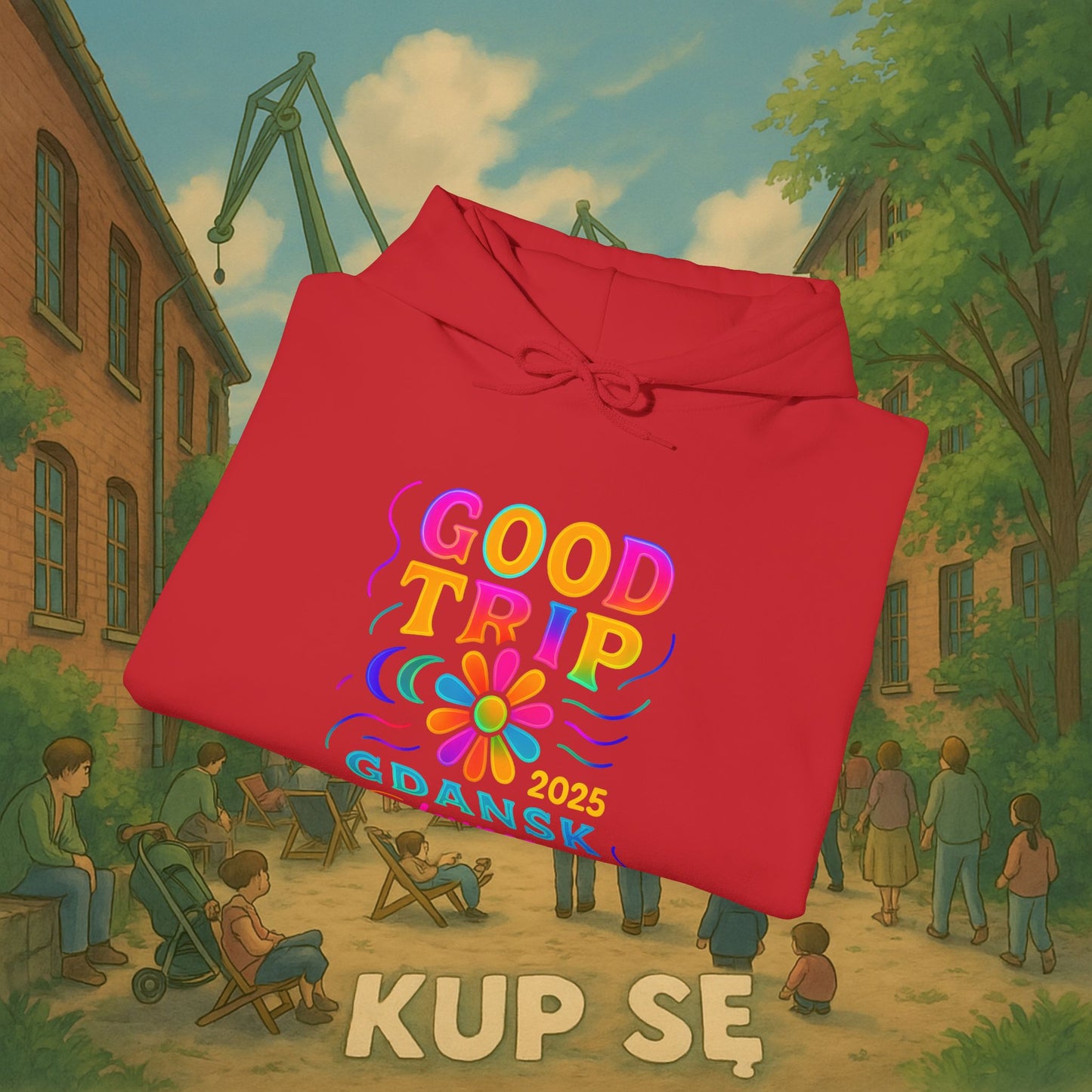 Unisex Heavy Blend Hoodie – Good Trip – Kup Se