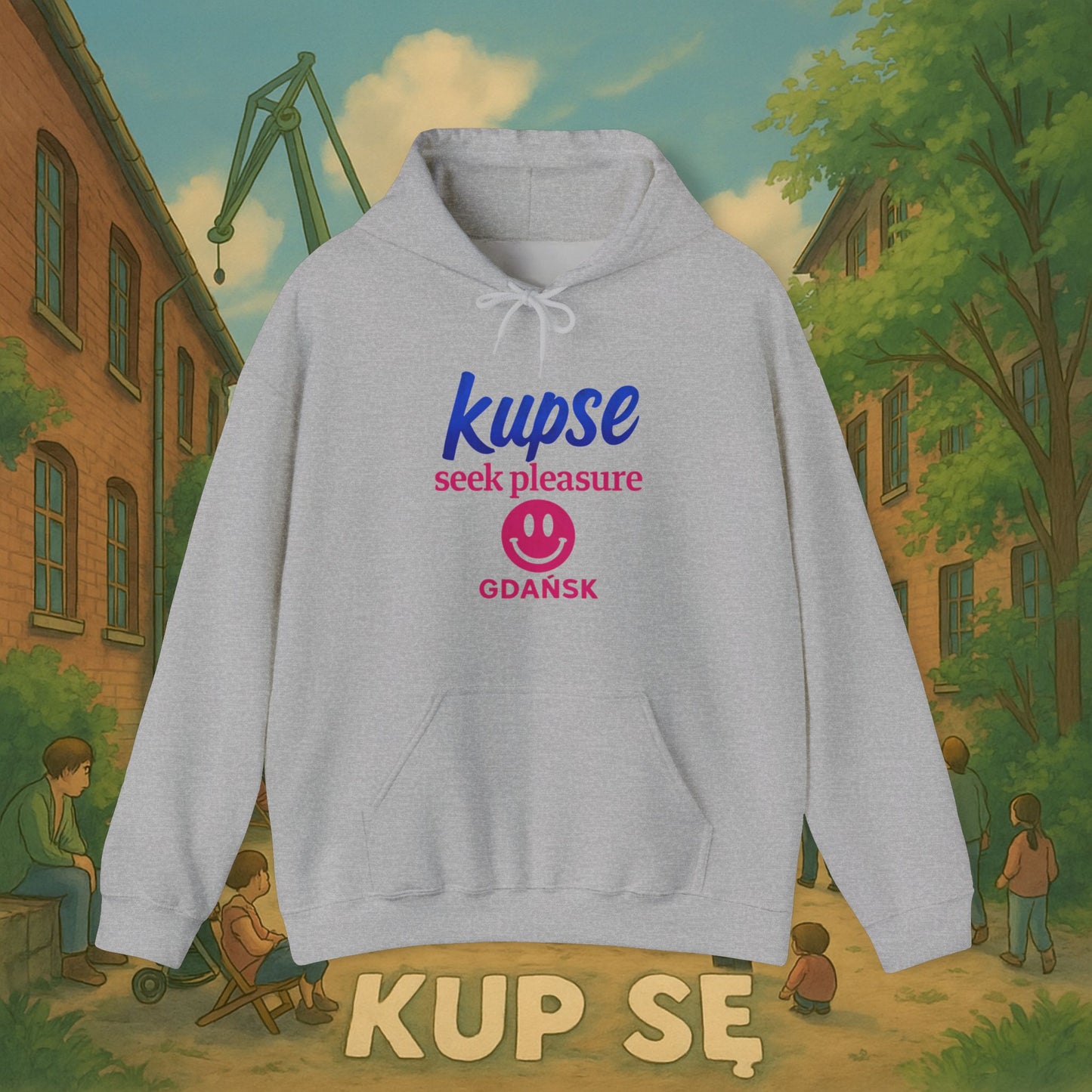 Unisex Heavy Blend Hoodie – Seek Pleasure – Kup Se
