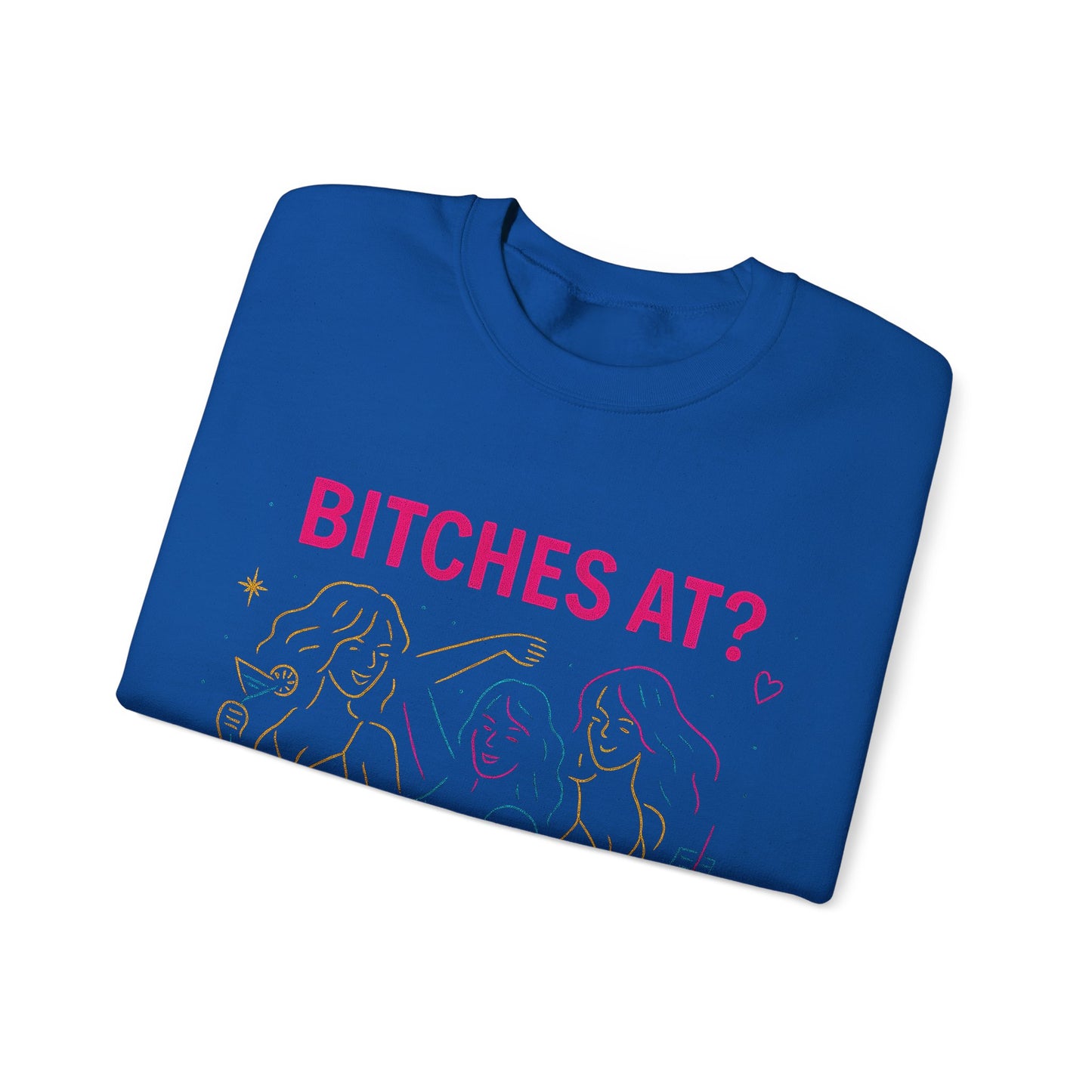 Bluza unisex z grafiką Kup Se Bi*ches at? – klasyczny crewneck i miejski styl