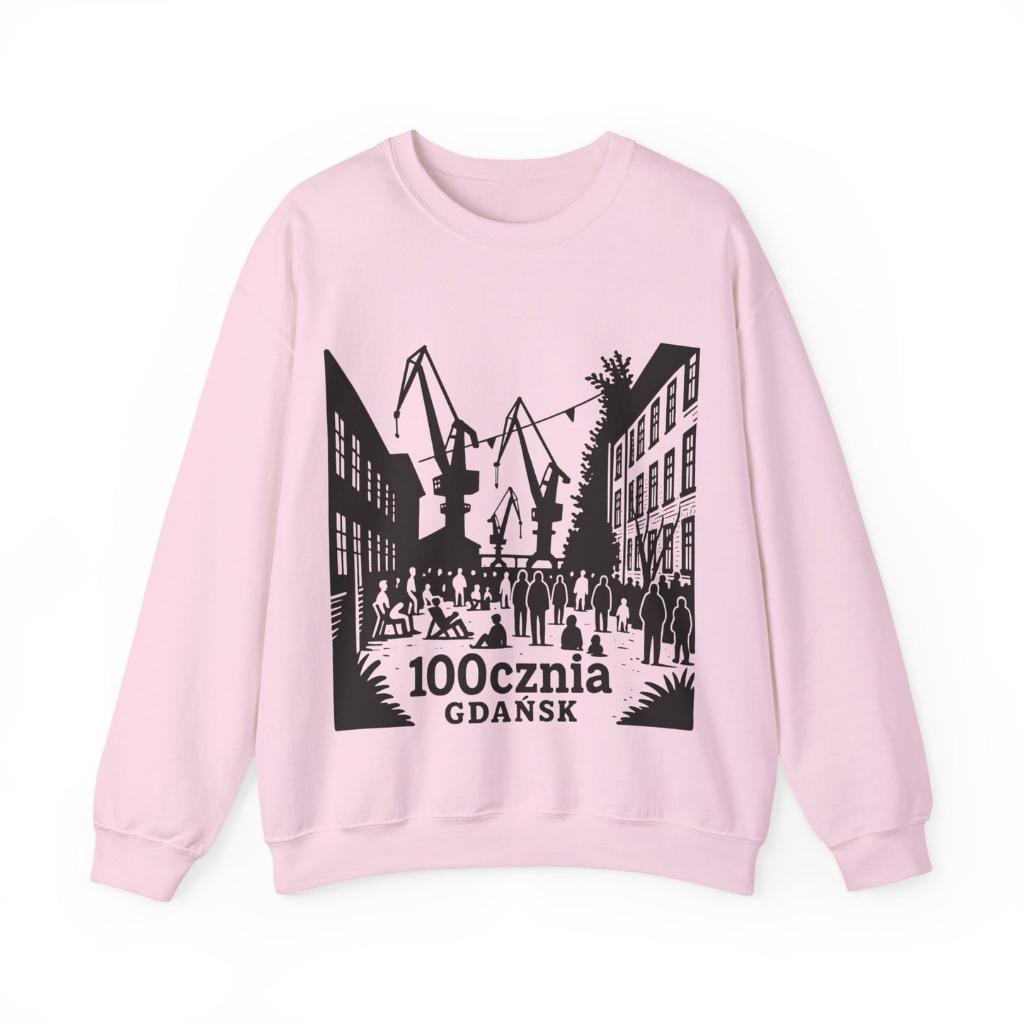 Bluza unisex z grafiką Kup Se 100cznia – klasyczny crewneck i miejski styl
