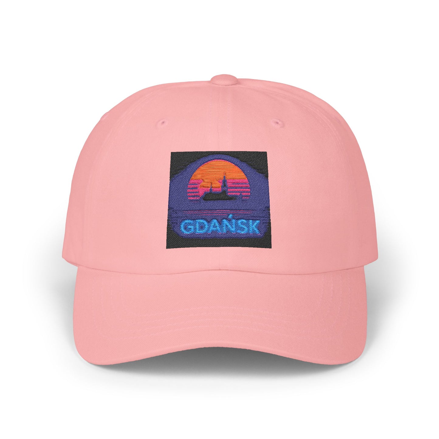 Czapka z daszkiem z grafiką Kup Se Panorama Gdańska – modny Dad Cap z charakterem