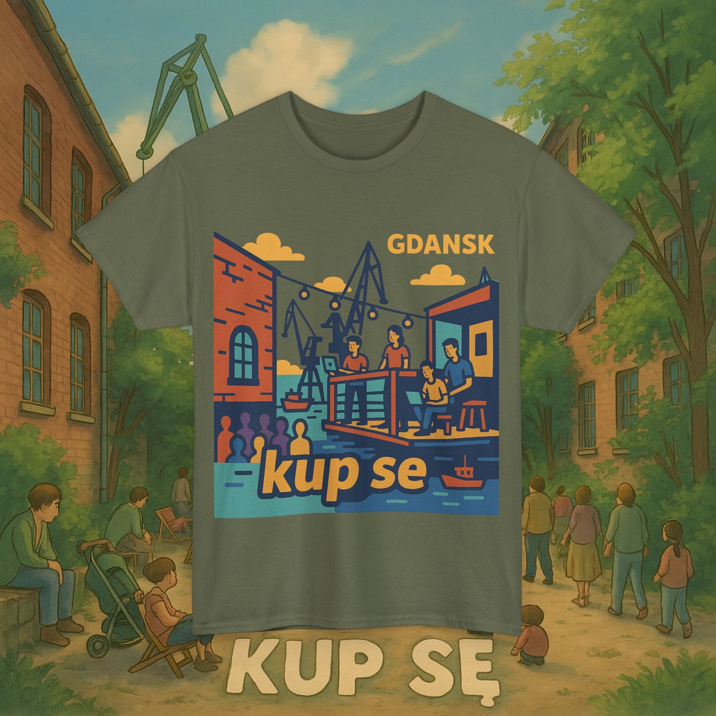 KupSe 100cznia Style t-shirt - Unisex Heavy Cotton Tee