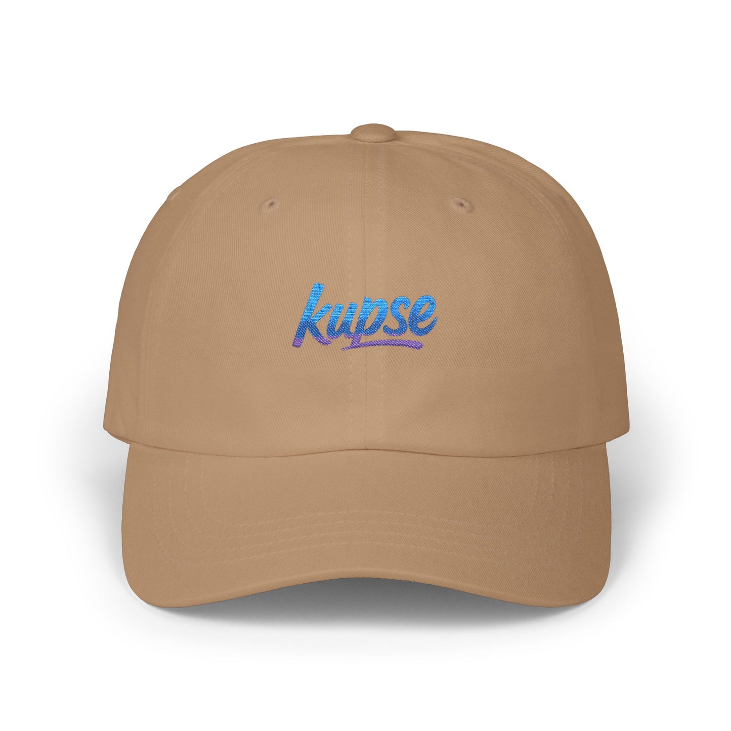 Czapka z daszkiem z grafiką Kup Se Logo Blue – modny Dad Cap z charakterem