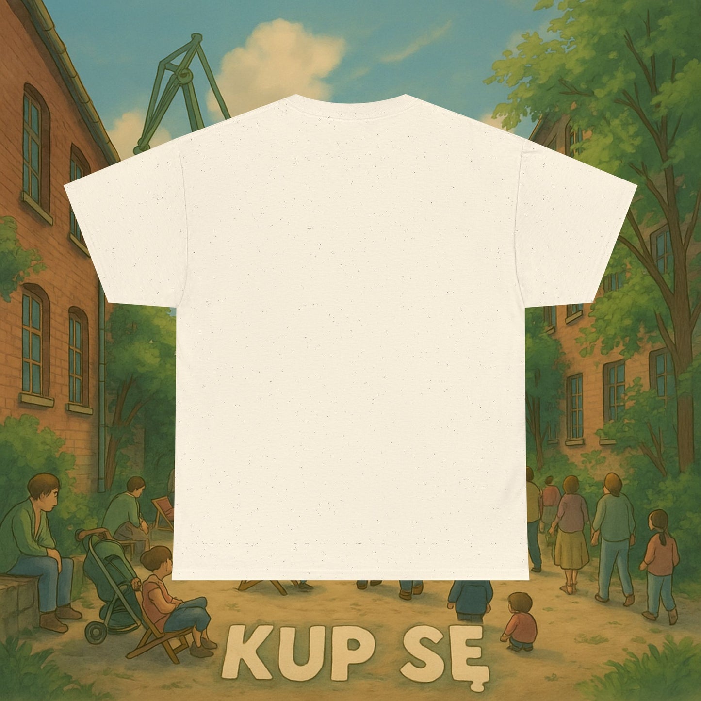 KupSe Baltic Wave Style t-shirt - Unisex Heavy Cotton Tee