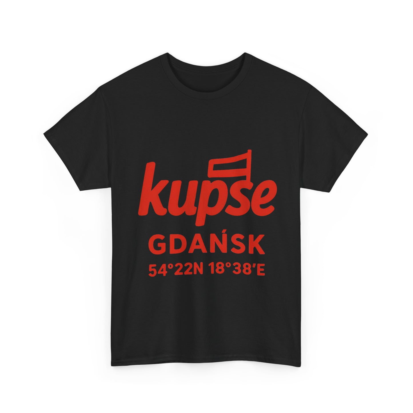 KupSe Logo Gdańsk Solidarność t-shirt - Unisex Heavy Cotton Tee