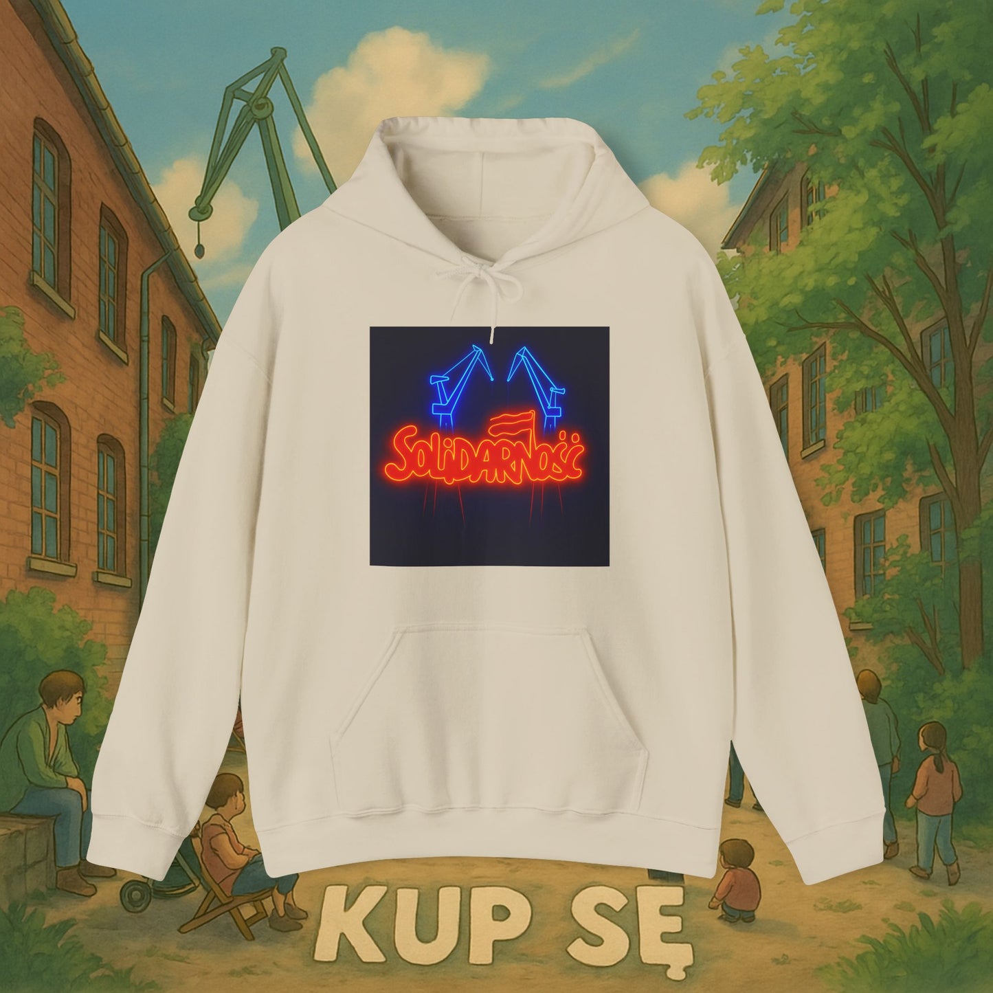 Unisex Heavy Blend Hoodie – Solidarnosc – Kup Se