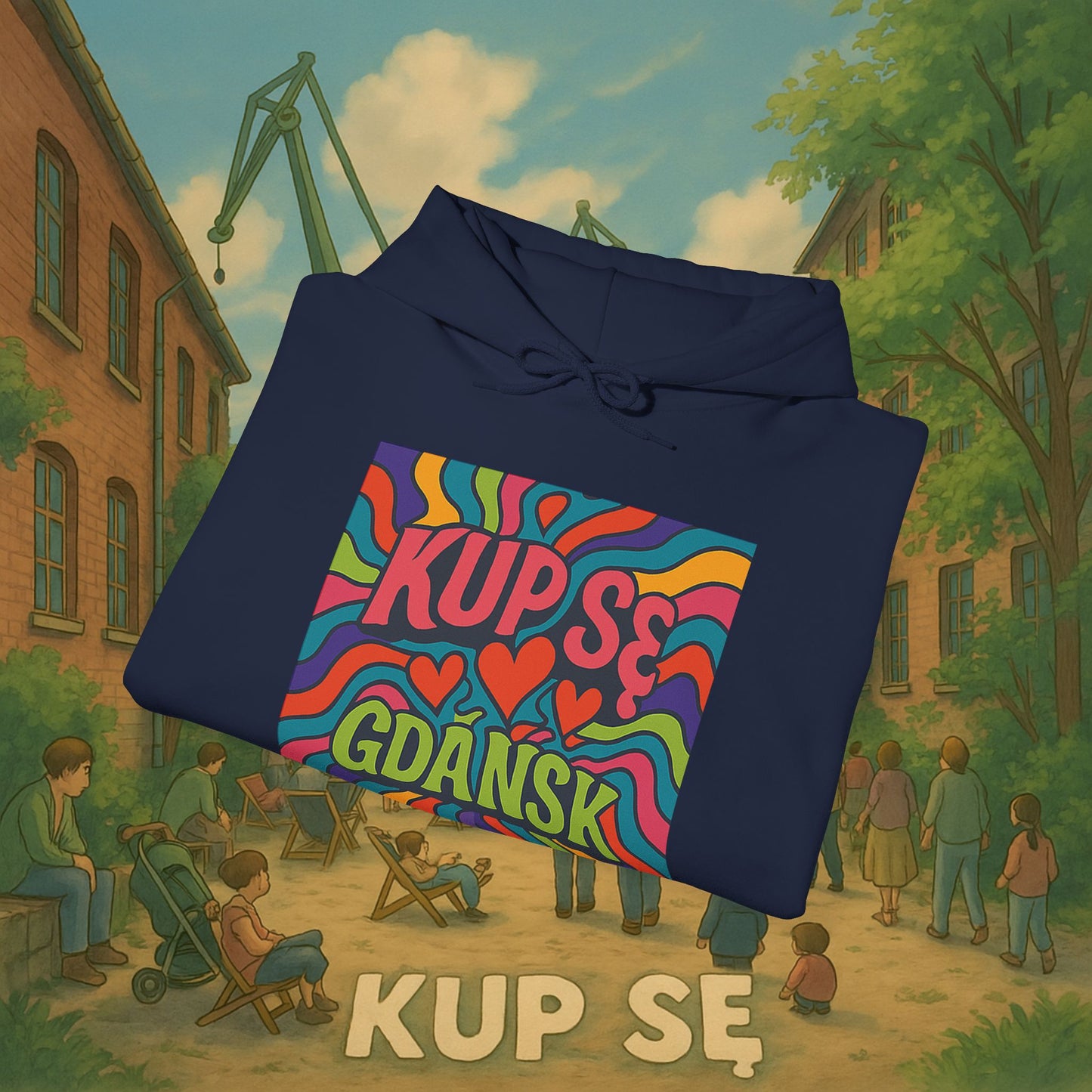 Unisex Heavy Blend Hoodie – Acid – Kup Se