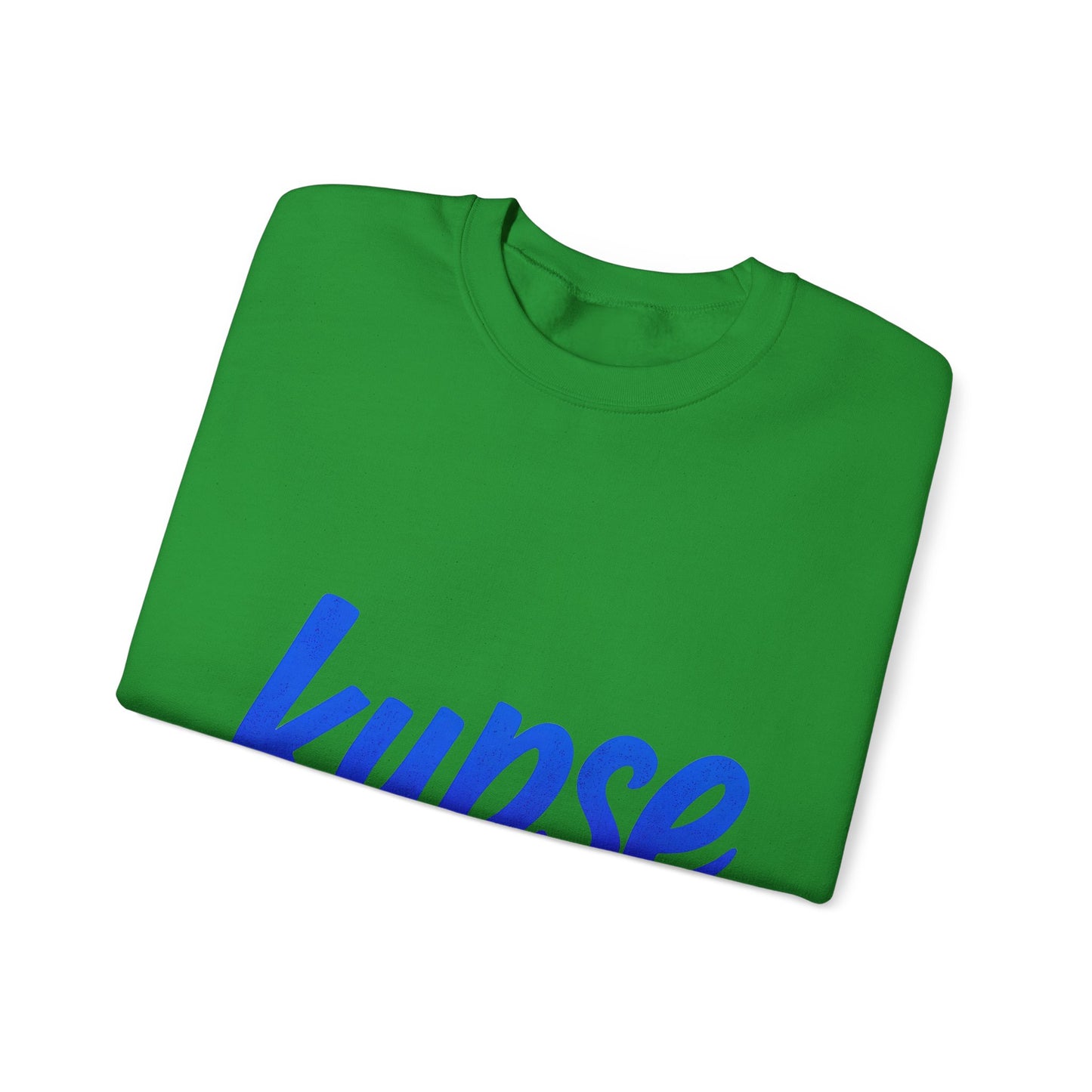 Bluza unisex z grafiką Kup Se Logo Blue – klasyczny crewneck i miejski styl
