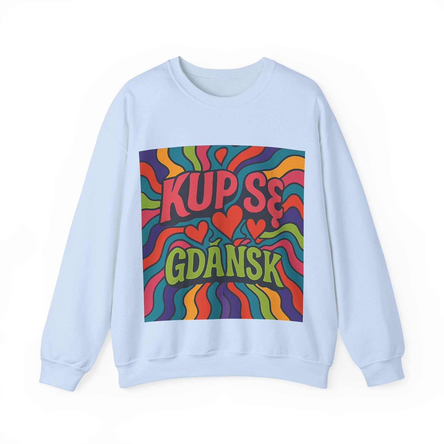 Bluza unisex z grafiką Kup Se Acid – klasyczny crewneck i miejski styl
