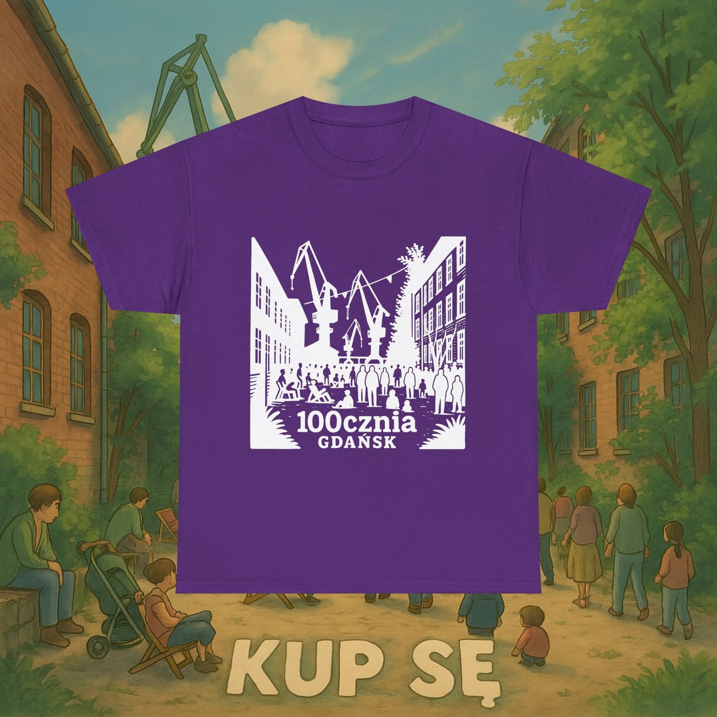 KupSe 100cznia t-shirt - Unisex Heavy Cotton Tee