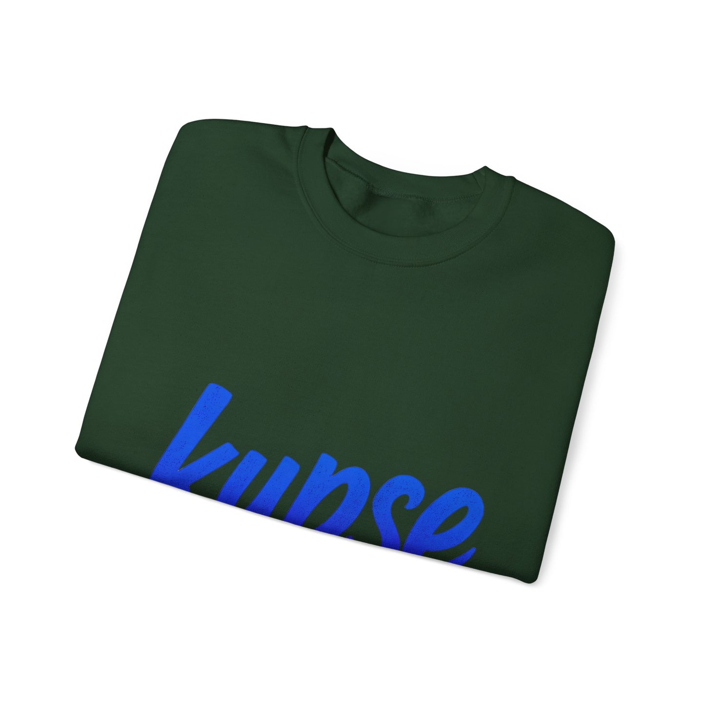 Bluza unisex z grafiką Kup Se Logo Blue – klasyczny crewneck i miejski styl