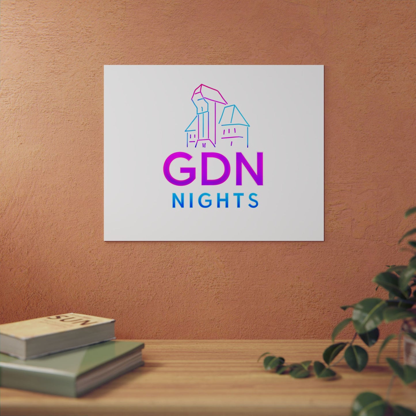 Obraz na panelu aluminiowym GDN Nights – trwały wydruk w stylu Kup Se