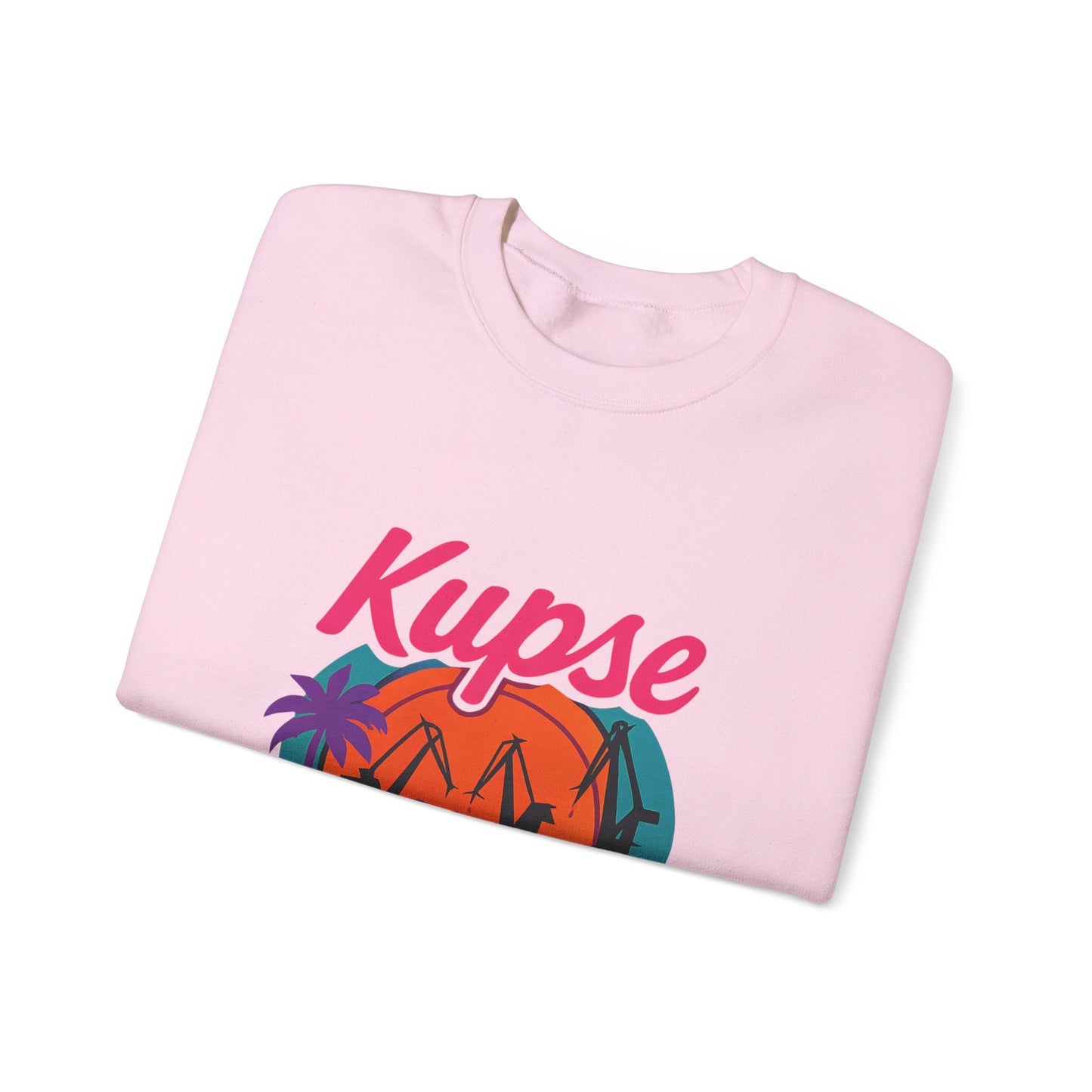 Bluza unisex z grafiką Kup Se Seas The Day – klasyczny crewneck i miejski styl