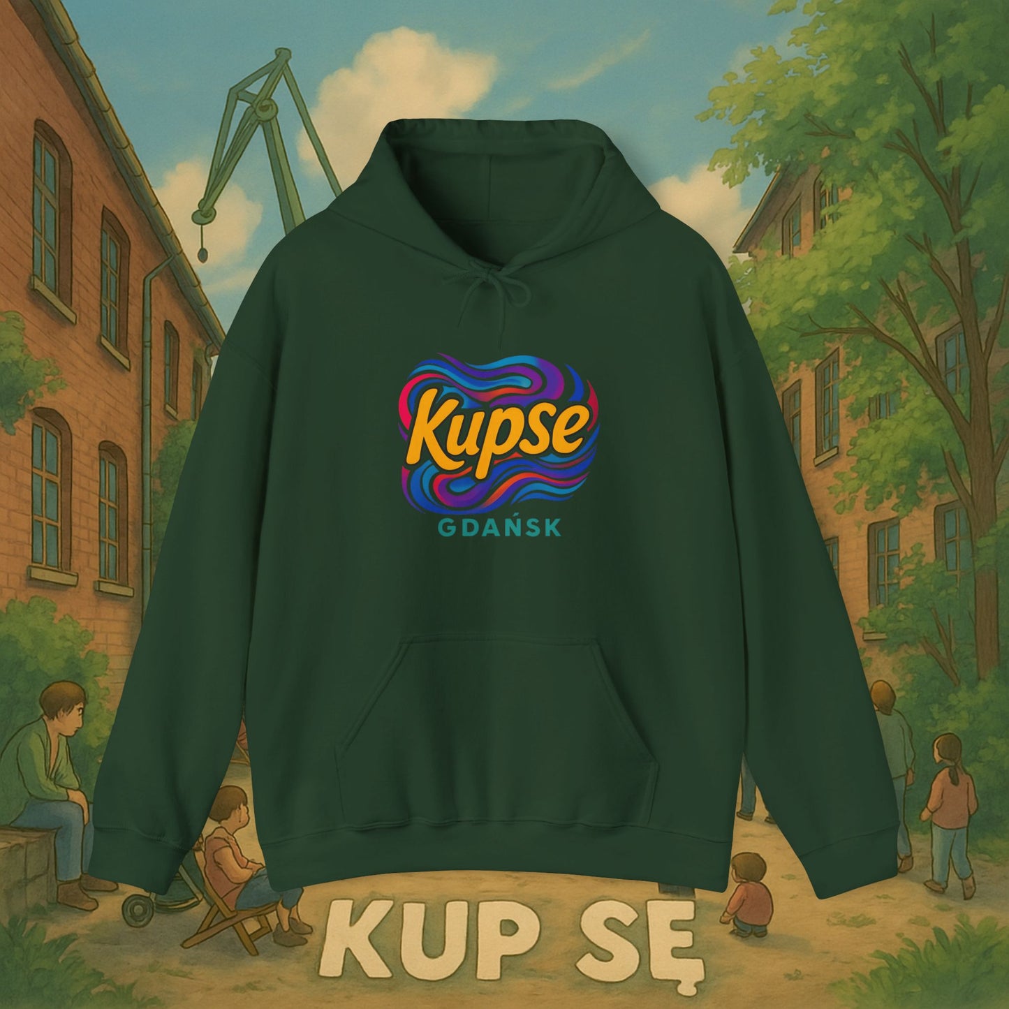 Unisex Heavy Blend Hoodie – Acid2 – Kup Se