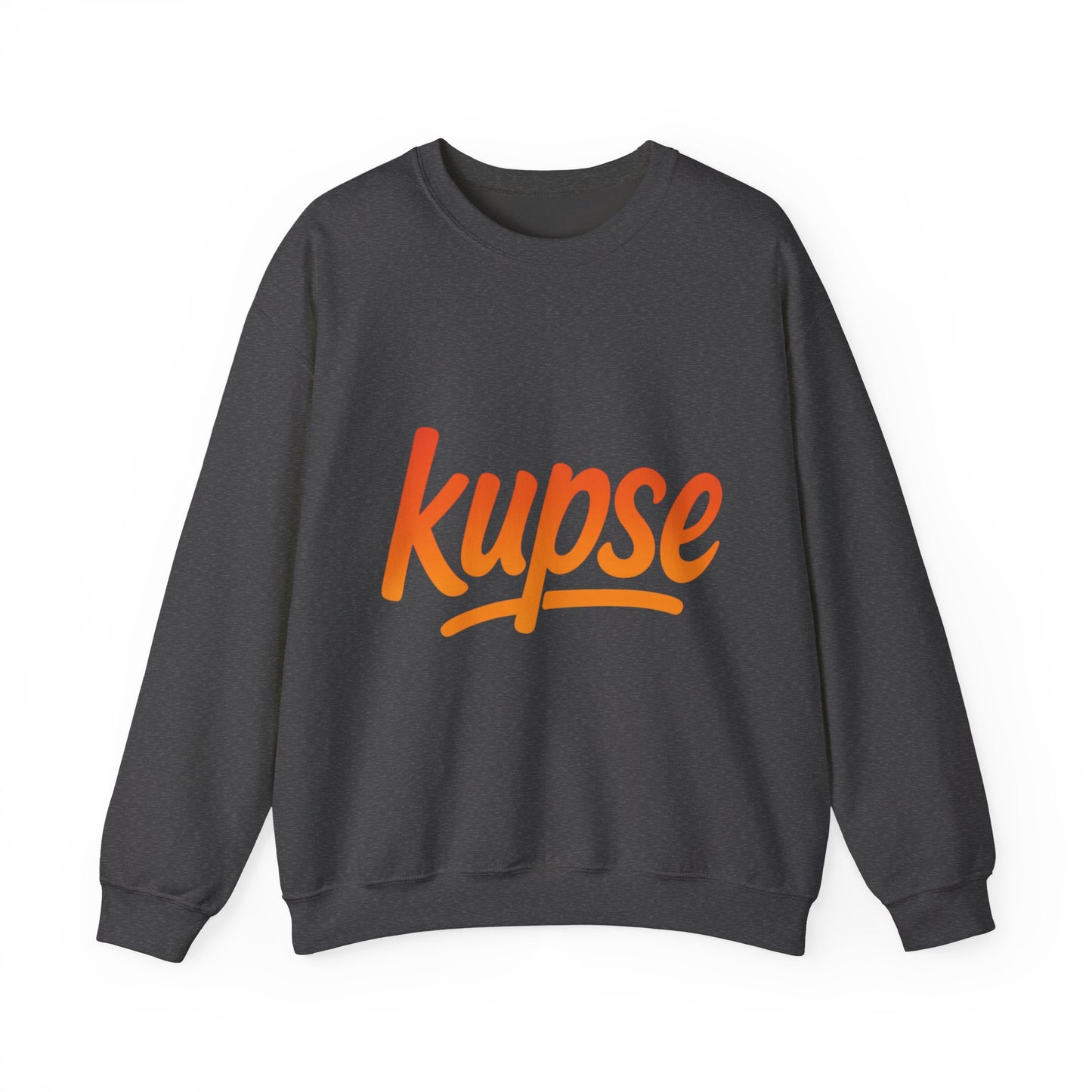 Bluza unisex z grafiką Kup Se Logo Orange – klasyczny crewneck i miejski styl