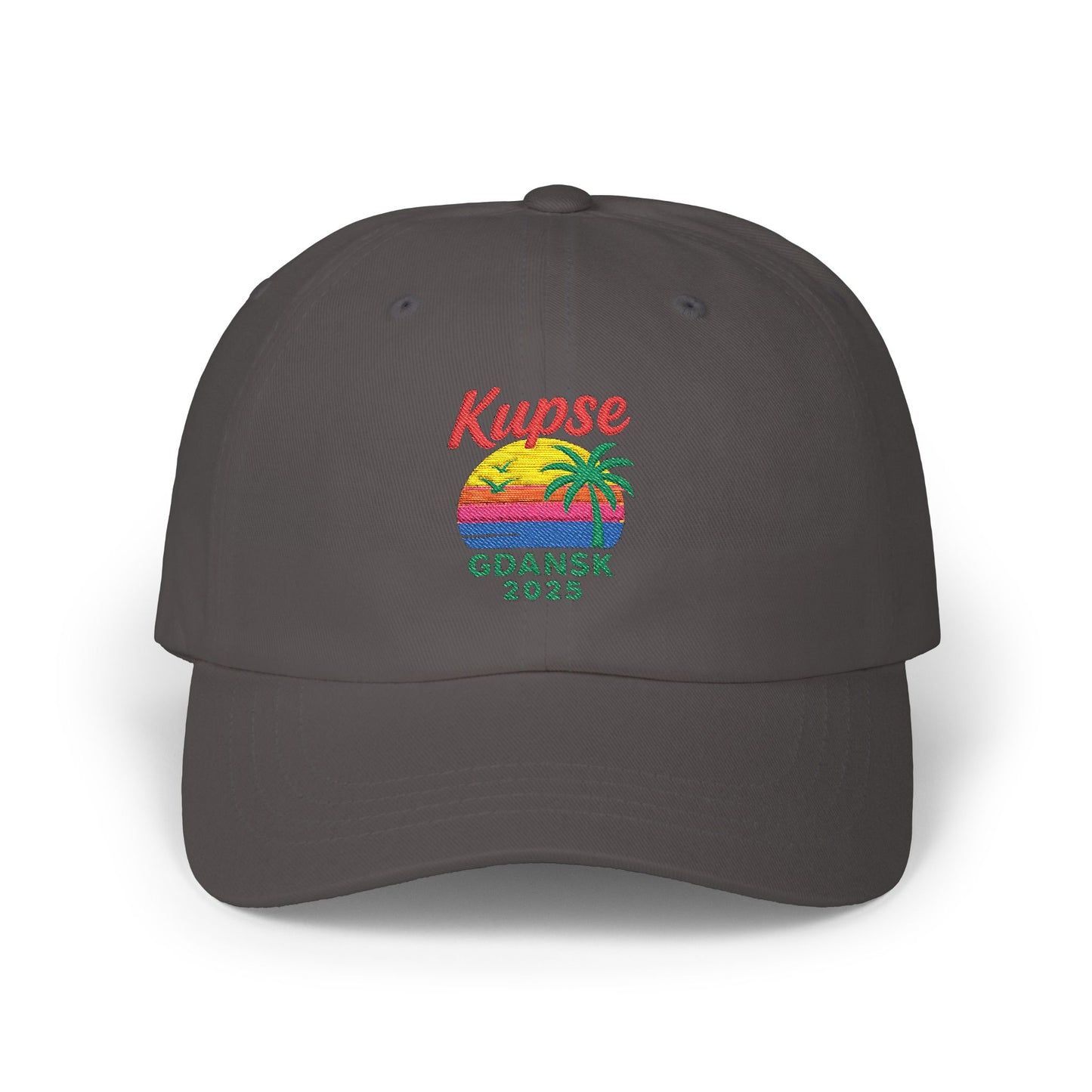 Czapka z daszkiem z grafiką Kup Se 90s – modny Dad Cap z charakterem