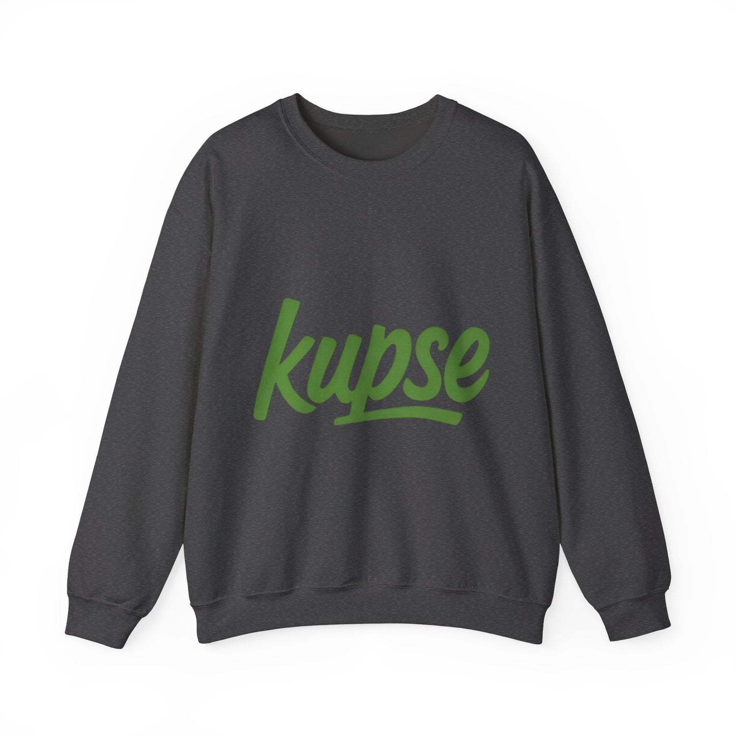 Bluza unisex z grafiką Kup Se Logo Green – klasyczny crewneck i miejski styl