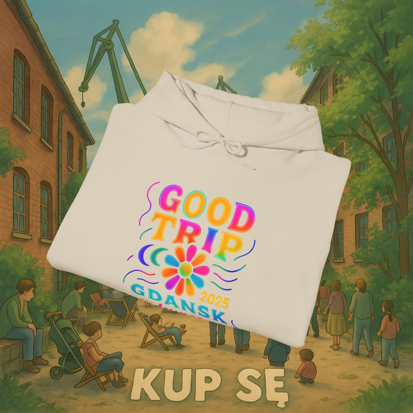 Unisex Heavy Blend Hoodie – Good Trip – Kup Se