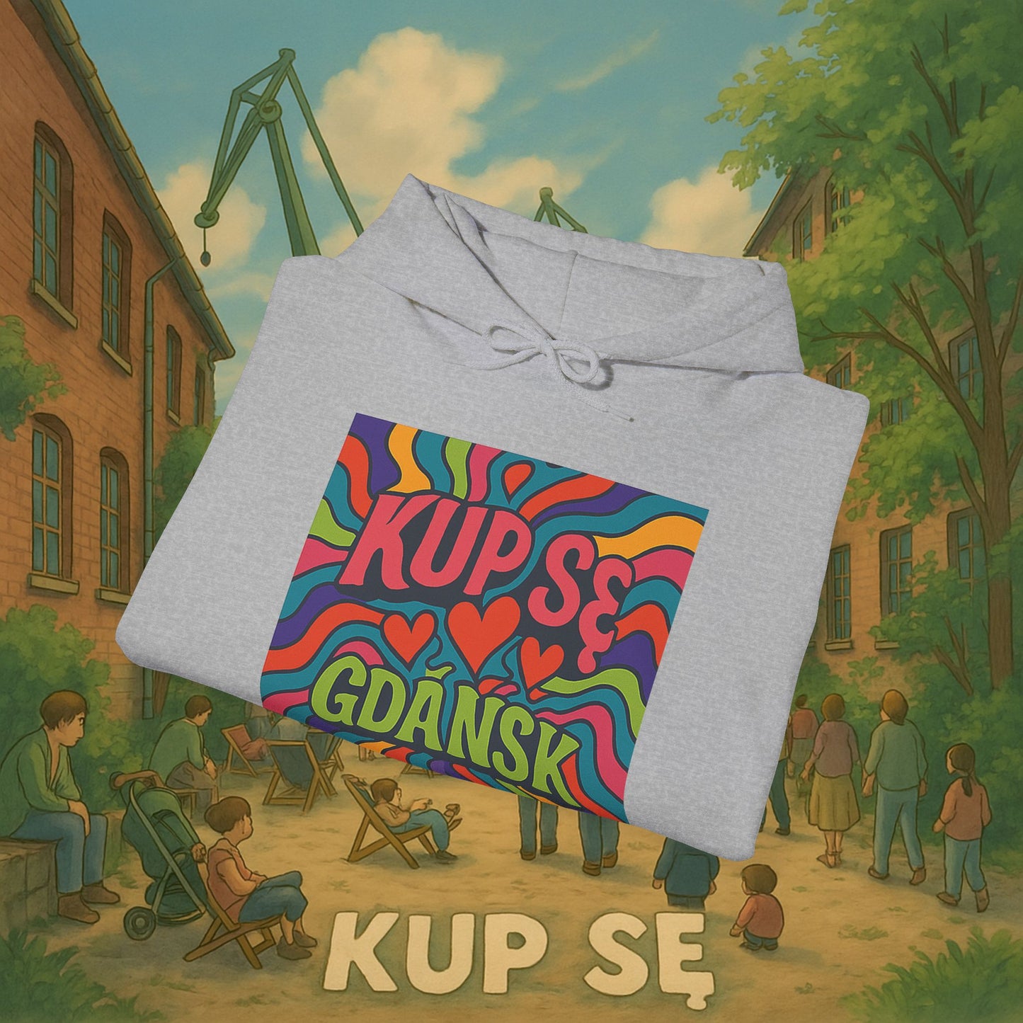 Unisex Heavy Blend Hoodie – Acid – Kup Se
