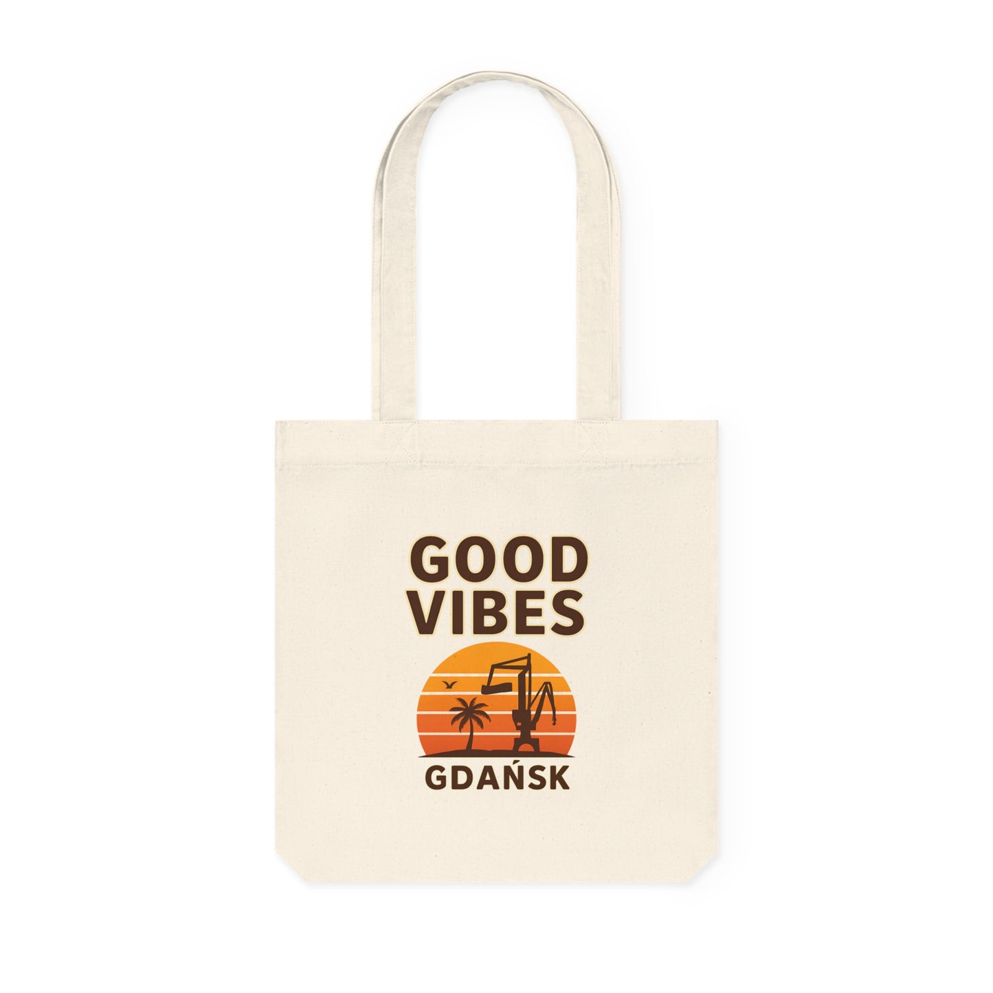 Tkana Torba na Ramię Kup Se Good Vibes – Styl i Ekologia w Jednym