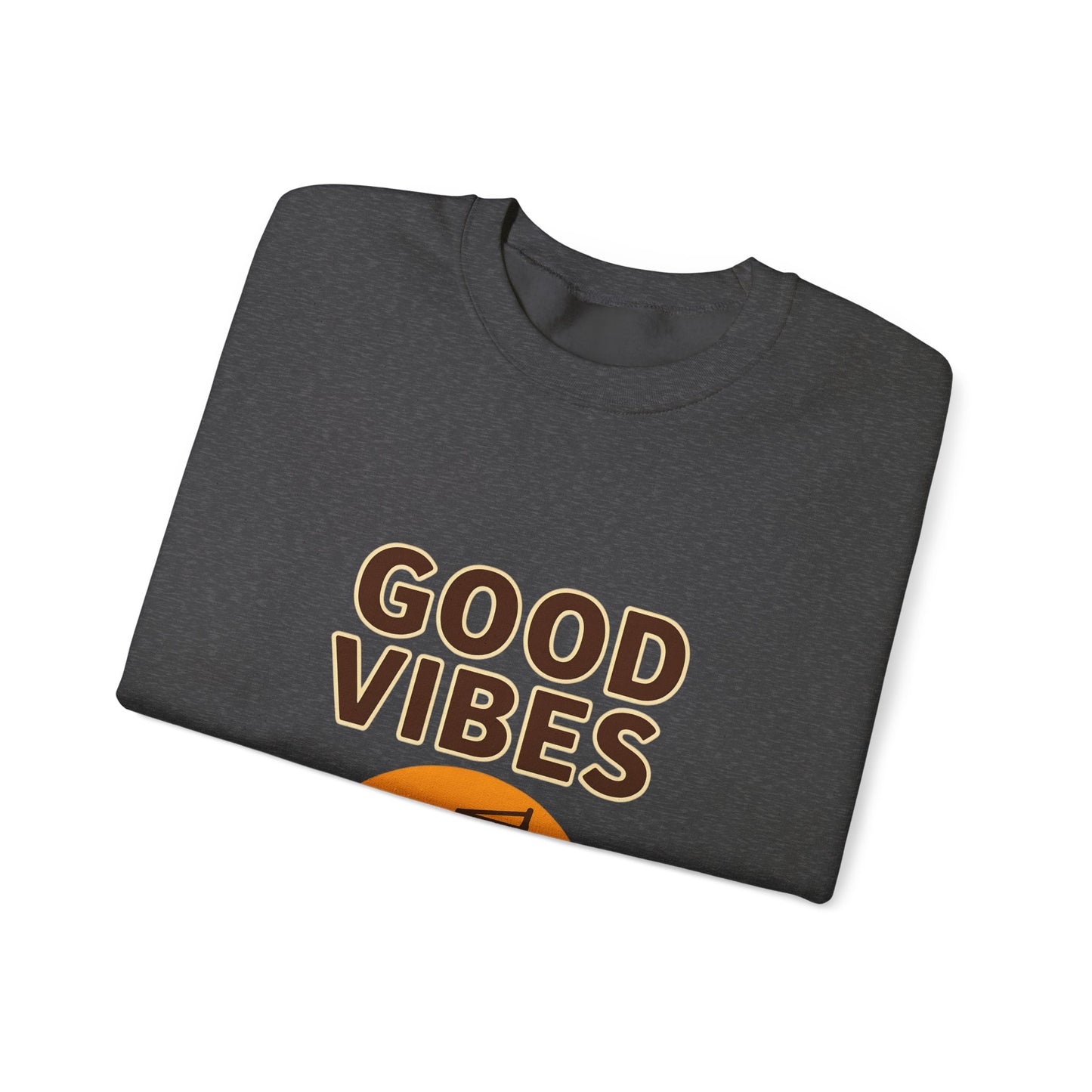Bluza unisex z grafiką Kup Se Good Vibes – klasyczny crewneck i miejski styl