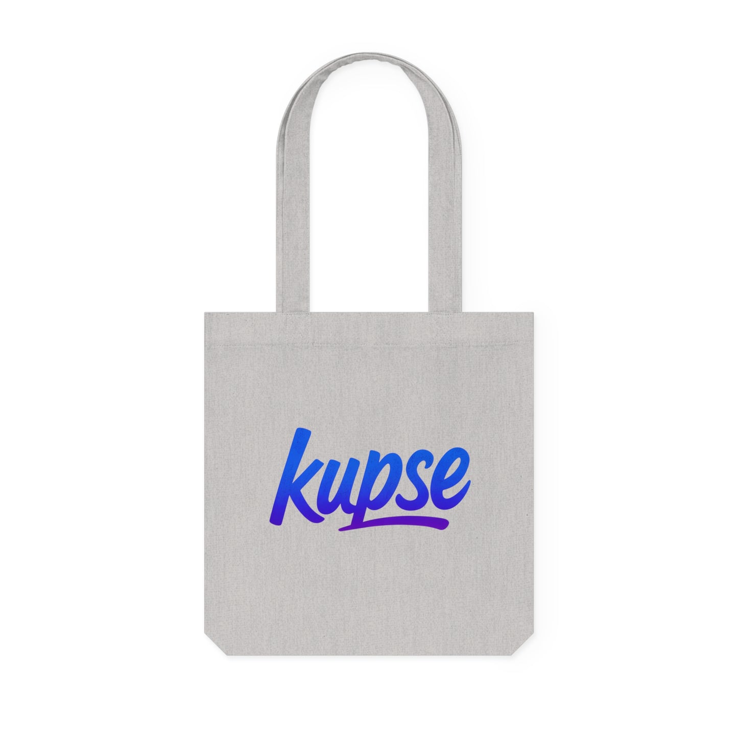 Tkana Torba na Ramię Kup Se Logo Blue – Styl i Ekologia w Jednym
