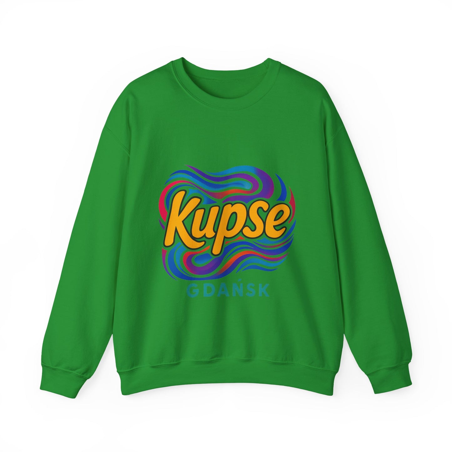 Bluza unisex z grafiką Kup Se Acid2 – klasyczny crewneck i miejski styl
