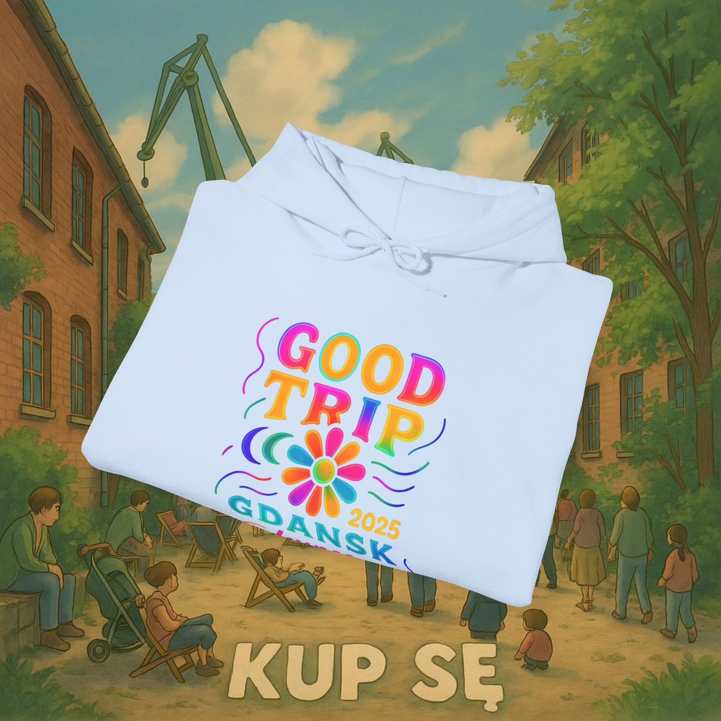 Unisex Heavy Blend Hoodie – Good Trip – Kup Se