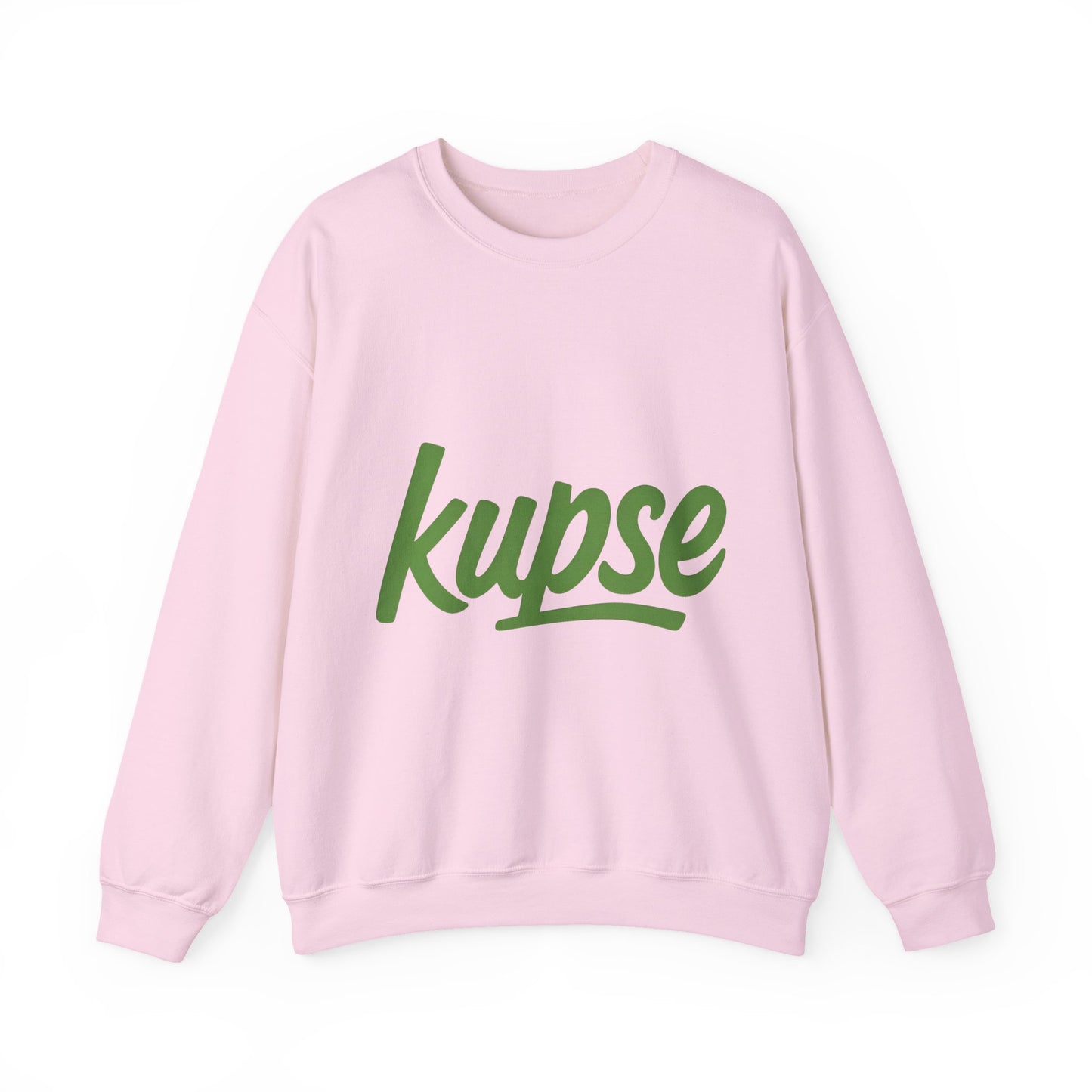 Bluza unisex z grafiką Kup Se Logo Green – klasyczny crewneck i miejski styl