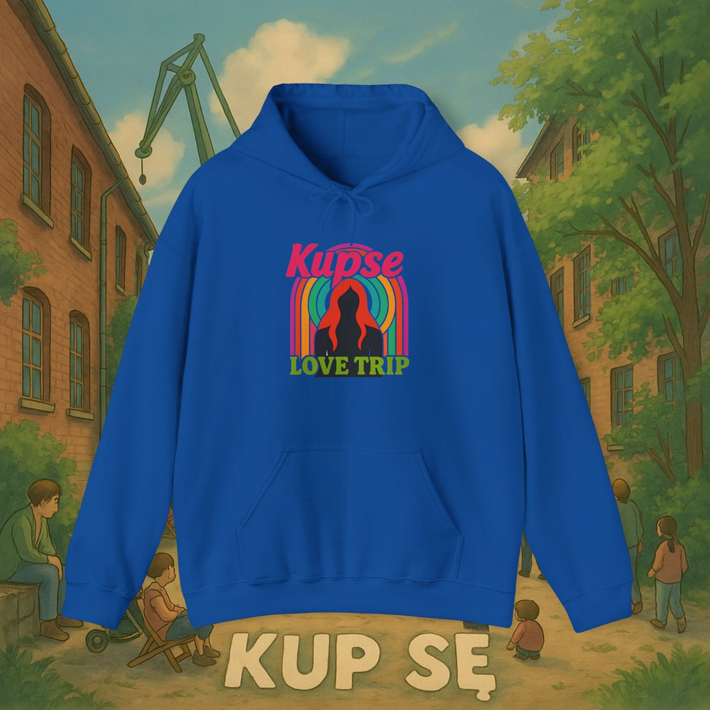 Unisex Heavy Blend Hoodie – Love Trip – Kup Se