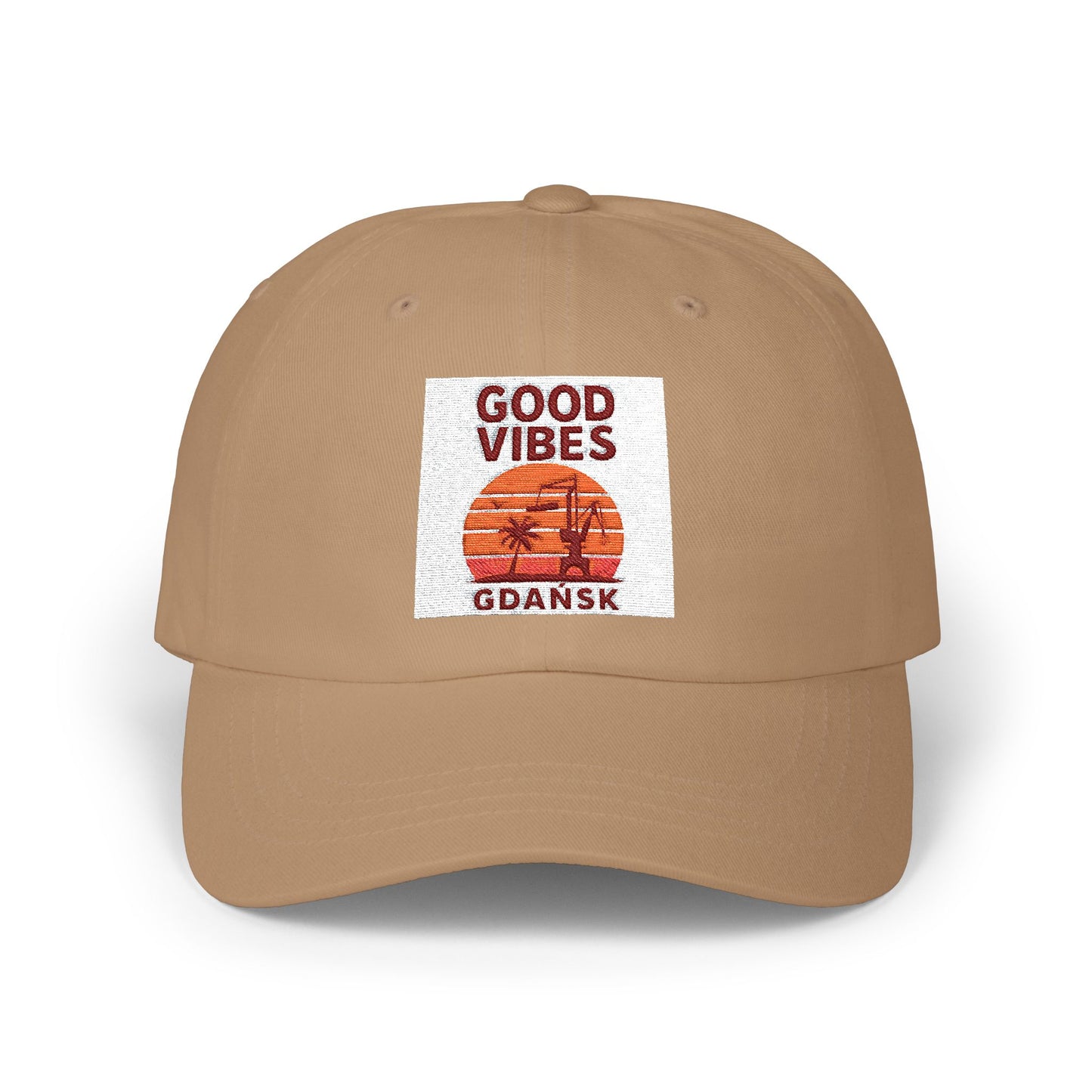 Czapka z daszkiem z grafiką Kup Se Good Vibes Desert – modny Dad Cap z charakterem