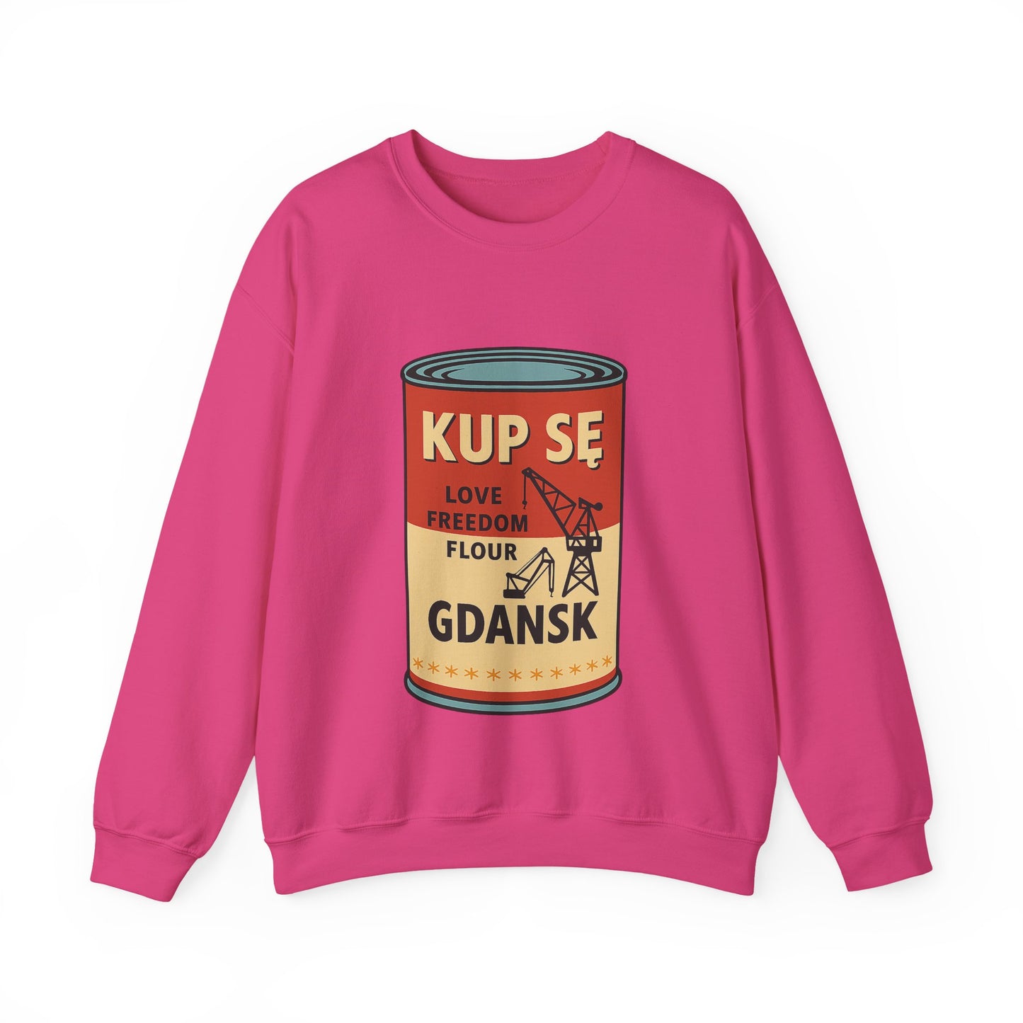 Bluza unisex z grafiką Kup Se Campbell– klasyczny crewneck i miejski styl