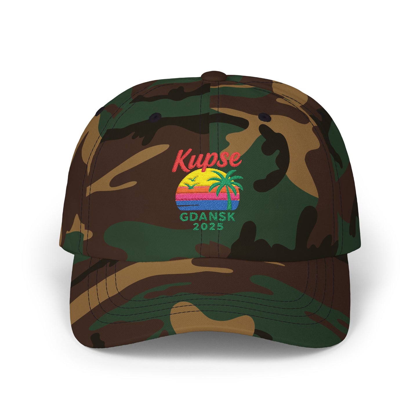 Czapka z daszkiem z grafiką Kup Se 90s – modny Dad Cap z charakterem