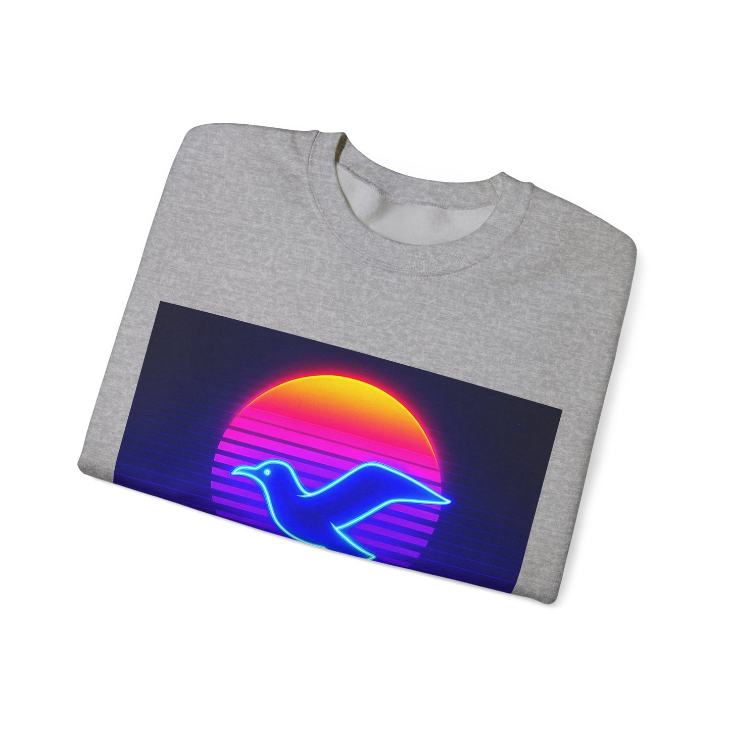 Bluza unisex z grafiką Kup Se Baltic Wave – klasyczny crewneck i miejski styl