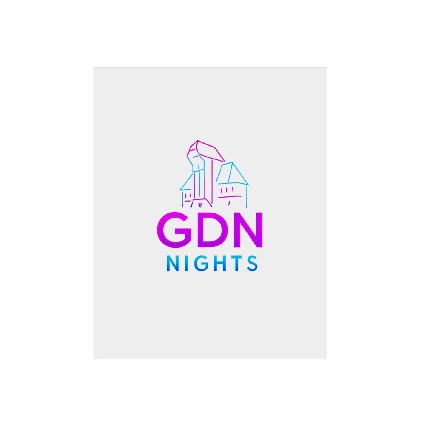Obraz na panelu aluminiowym GDN Nights – trwały wydruk w stylu Kup Se