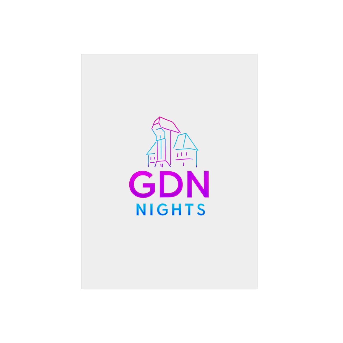 Obraz na panelu aluminiowym GDN Nights – trwały wydruk w stylu Kup Se