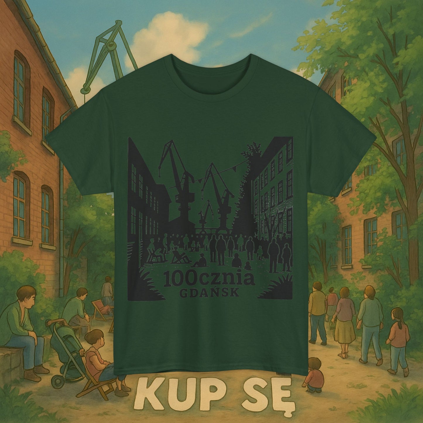 KupSe 100cznia t-shirt - Unisex Heavy Cotton Tee