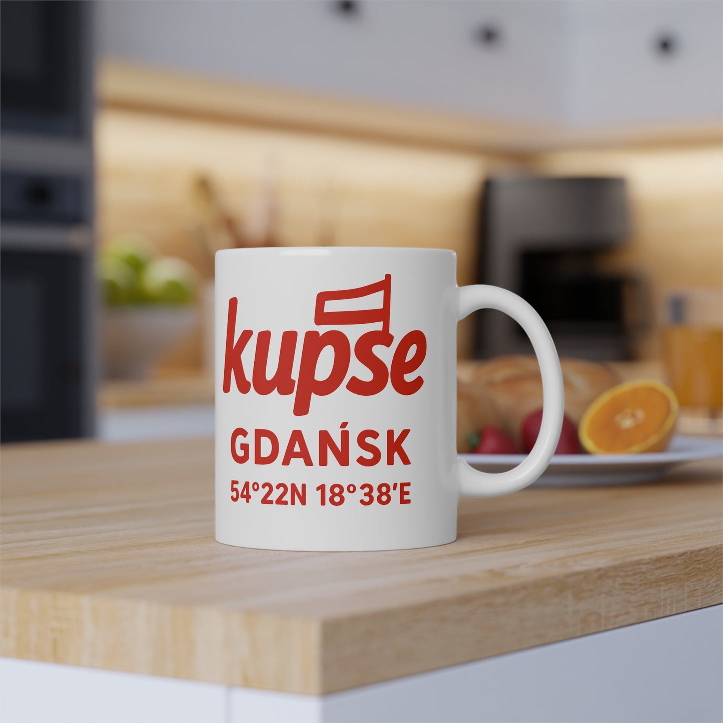 Kubek KupSe – Koordynaty Gdańska, Lokalny Styl