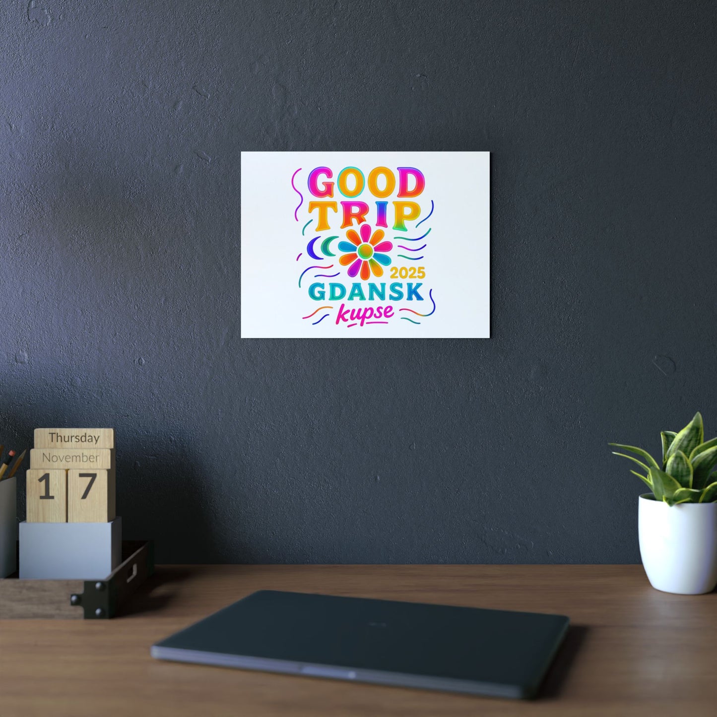 Obraz na panelu aluminiowym Good Trip – trwały wydruk w stylu Kup Se
