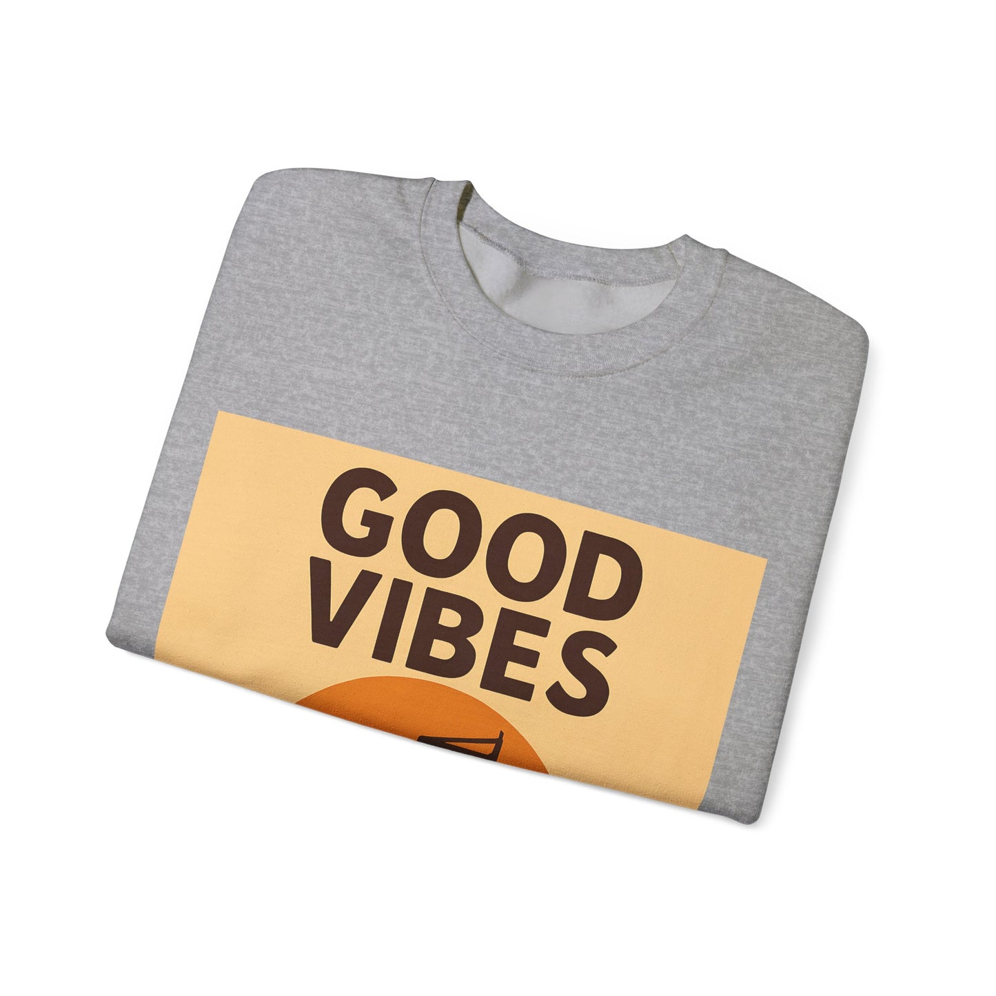 Bluza unisex z grafiką Kup Se Good Vibes Desert – klasyczny crewneck i miejski styl