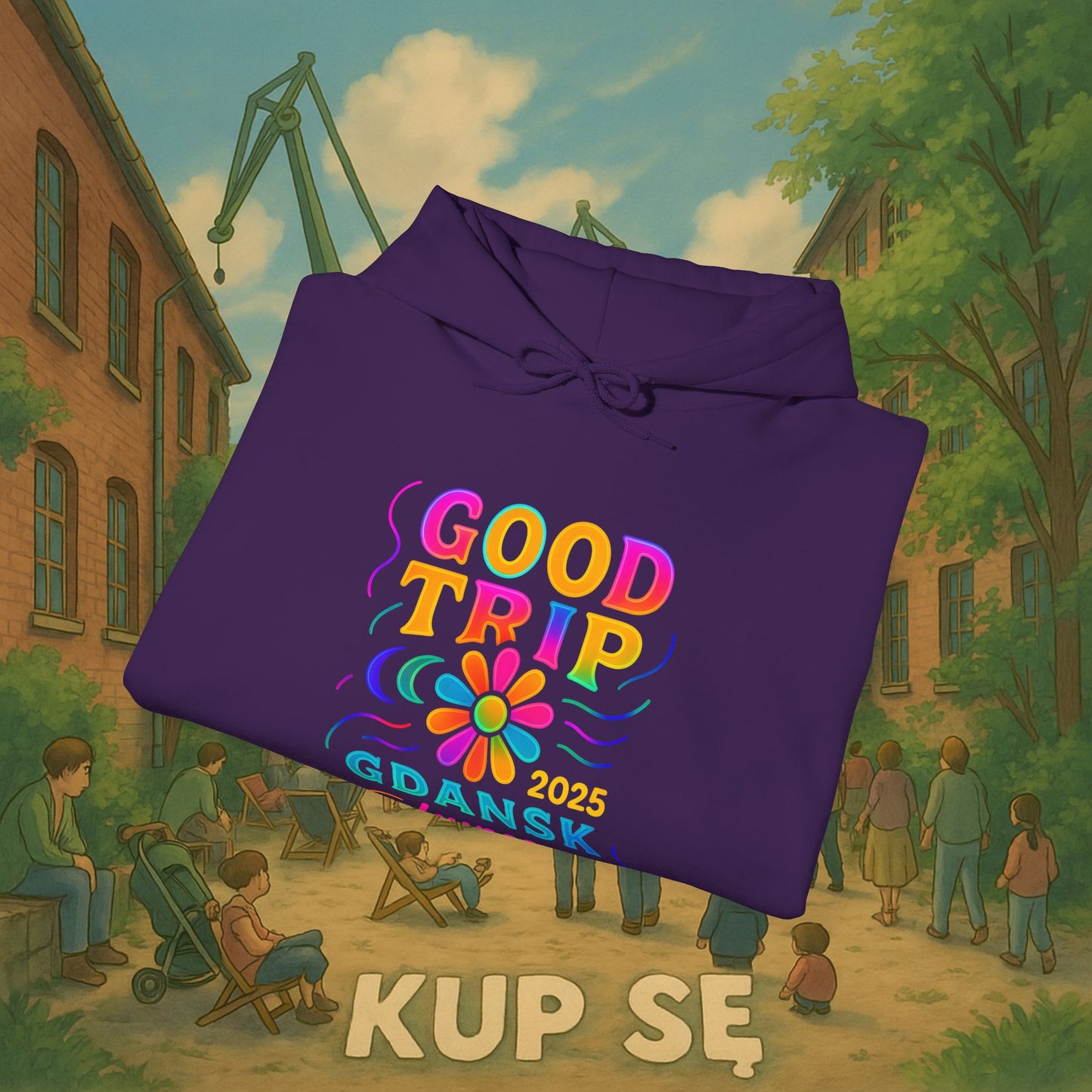 Unisex Heavy Blend Hoodie – Good Trip – Kup Se