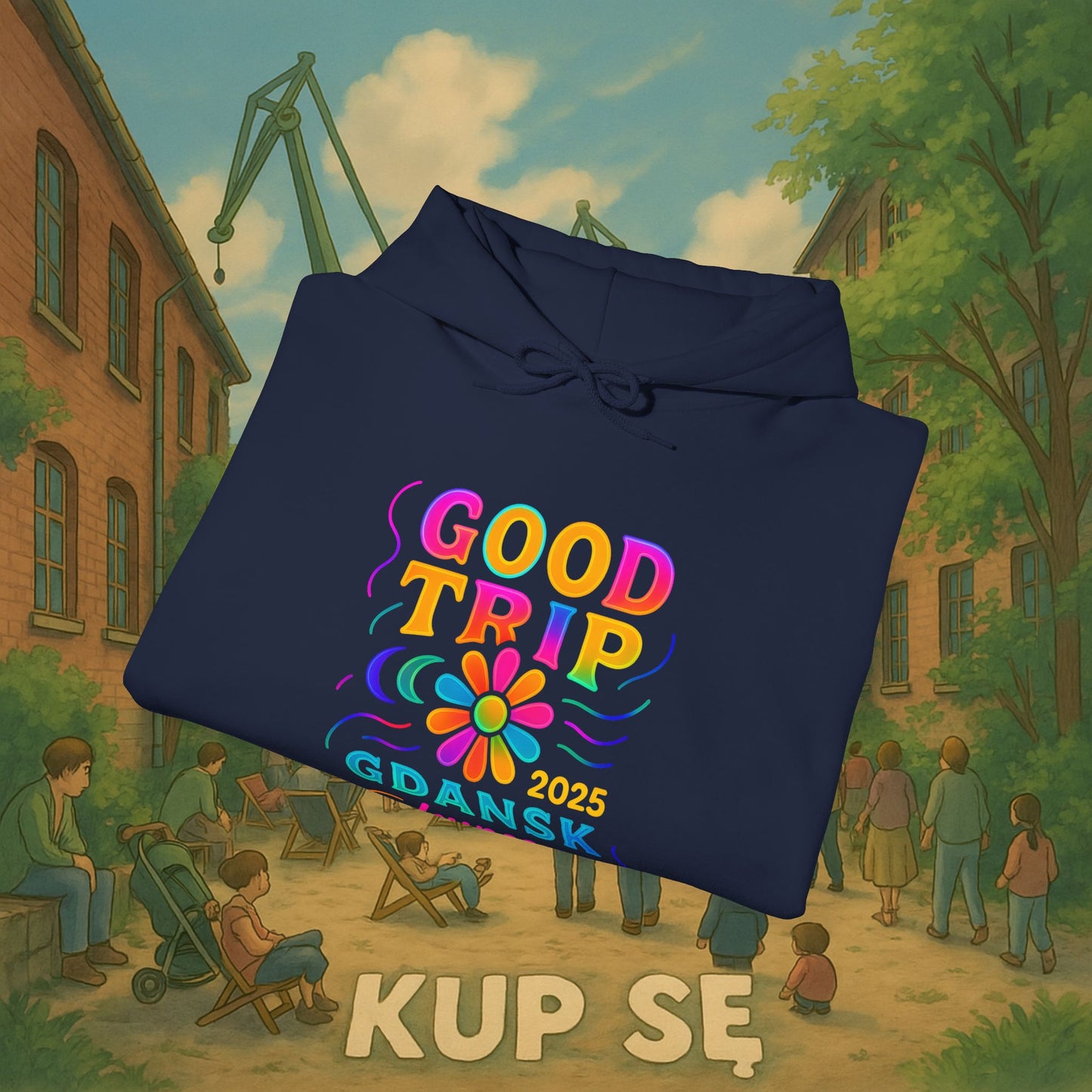 Unisex Heavy Blend Hoodie – Good Trip – Kup Se
