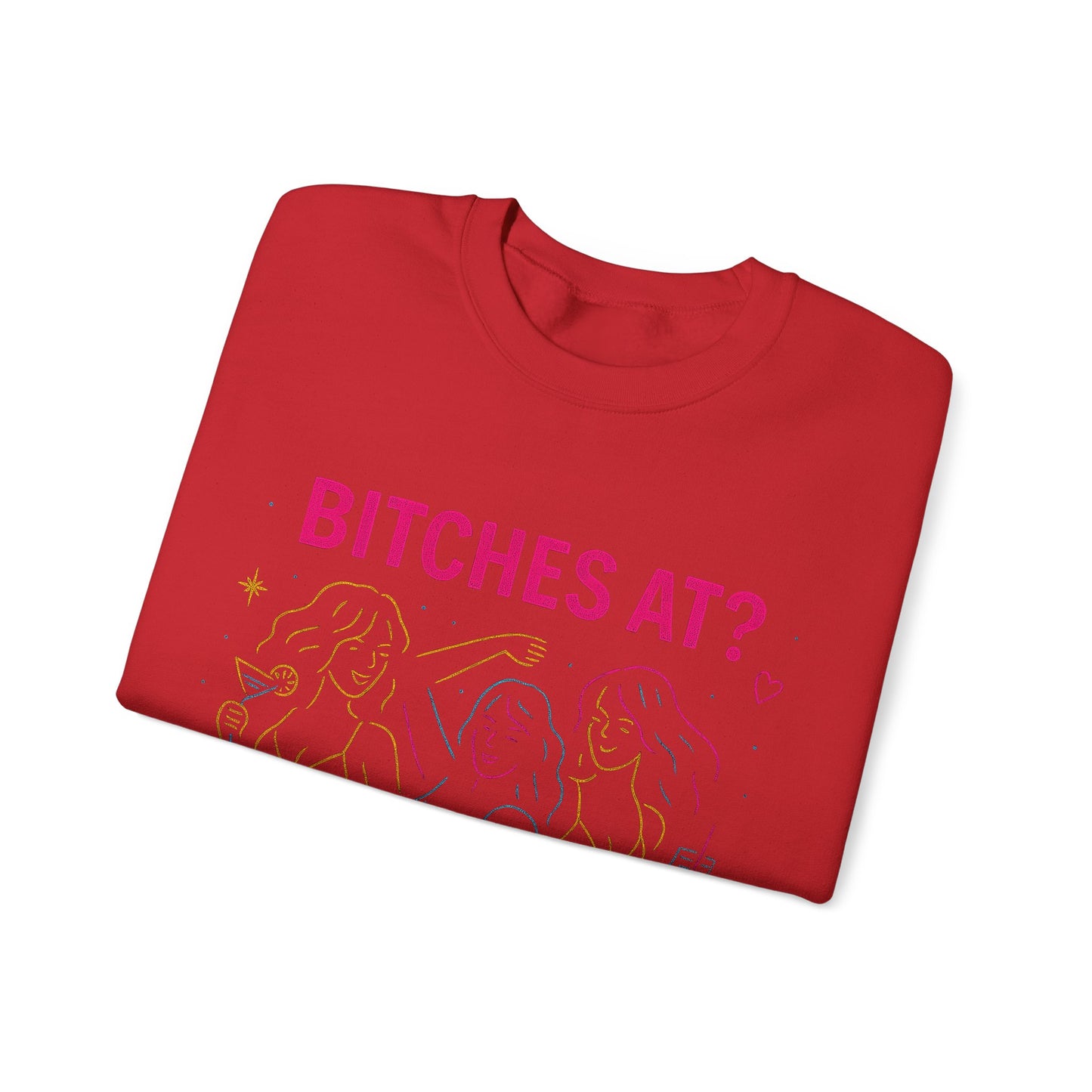 Bluza unisex z grafiką Kup Se Bi*ches at? – klasyczny crewneck i miejski styl