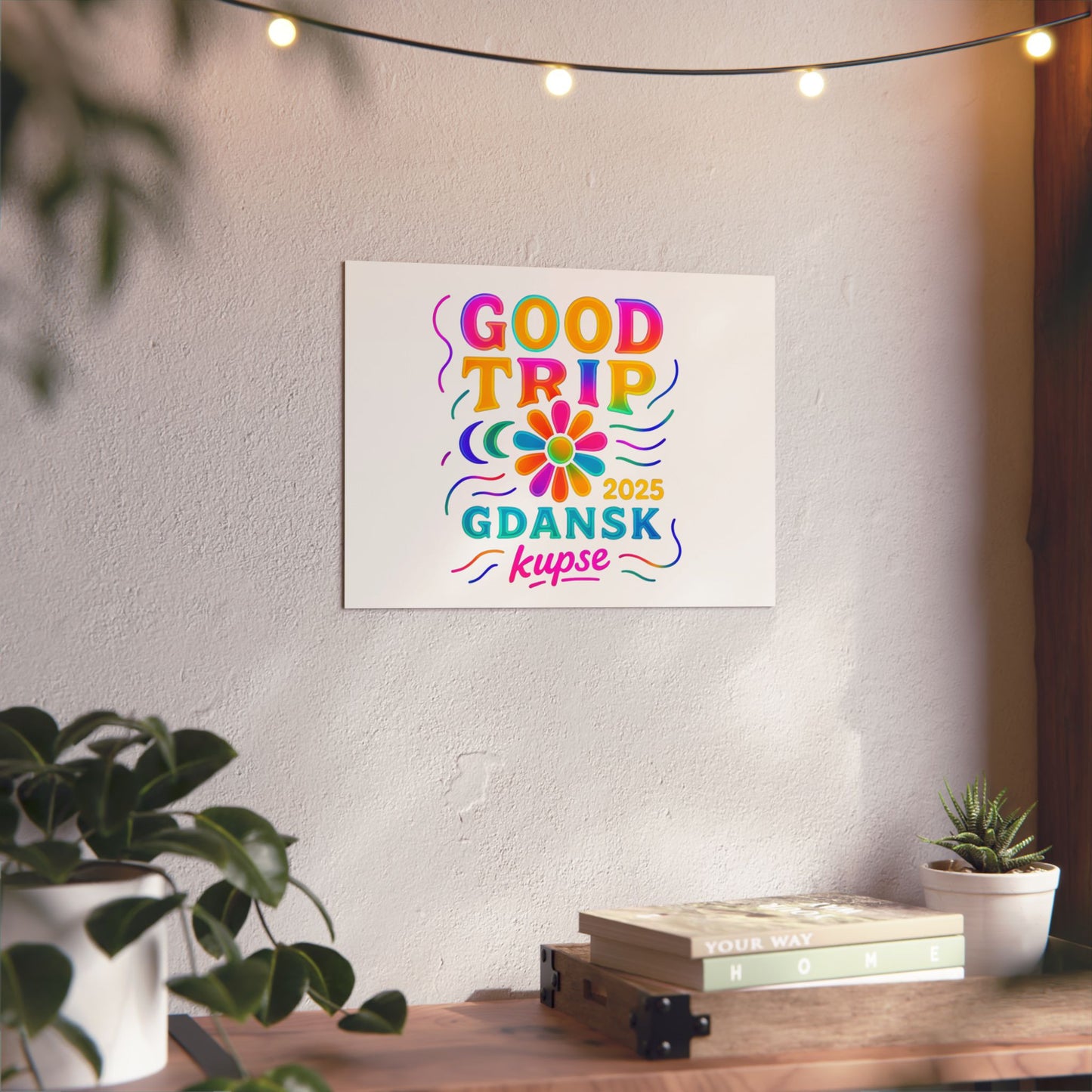 Obraz na panelu aluminiowym Good Trip – trwały wydruk w stylu Kup Se