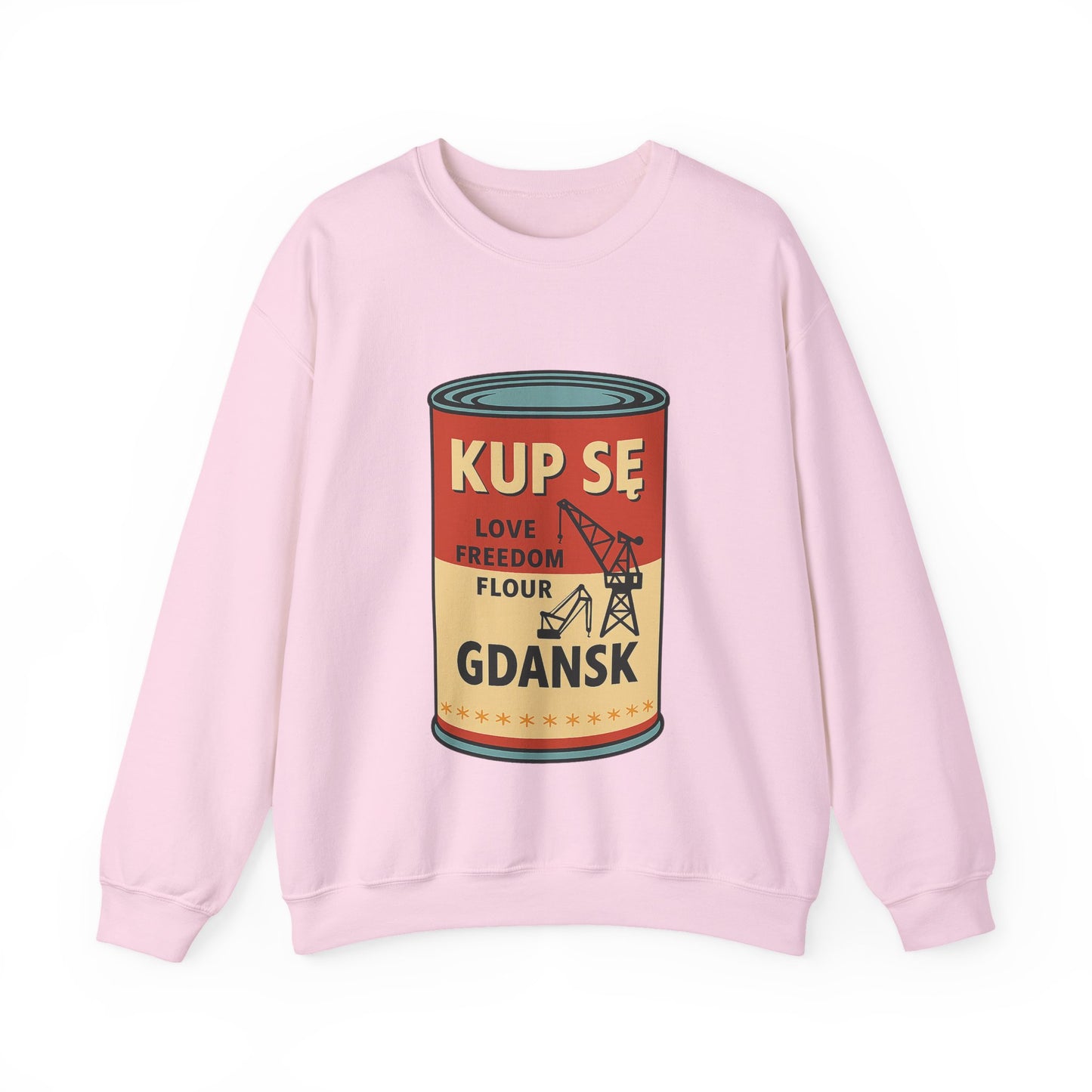 Bluza unisex z grafiką Kup Se Campbell– klasyczny crewneck i miejski styl