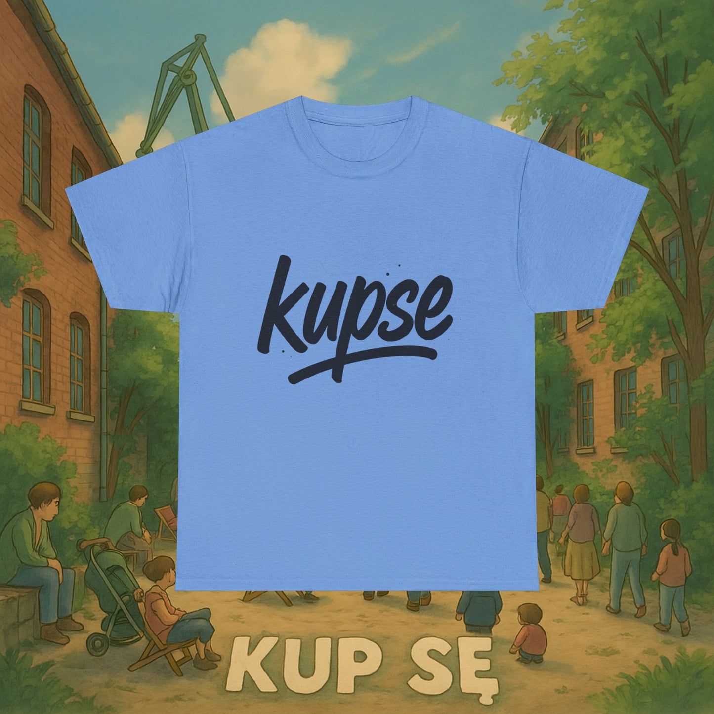 KupSe Logo t-shirt - Unisex Heavy Cotton Tee