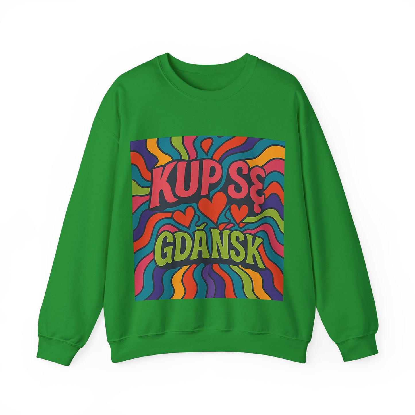 Bluza unisex z grafiką Kup Se Acid – klasyczny crewneck i miejski styl